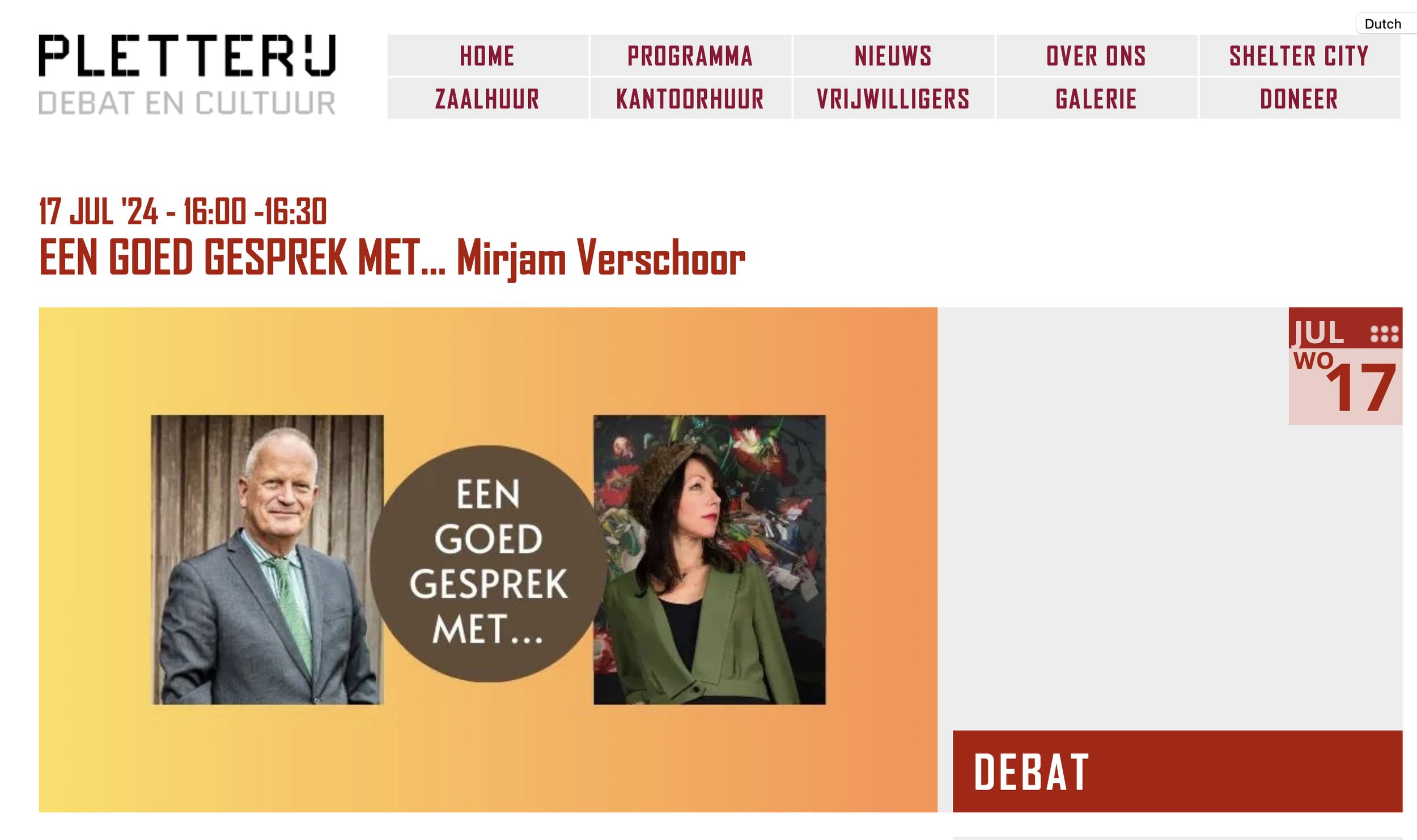 DE PLETTERIJ - PODCAST