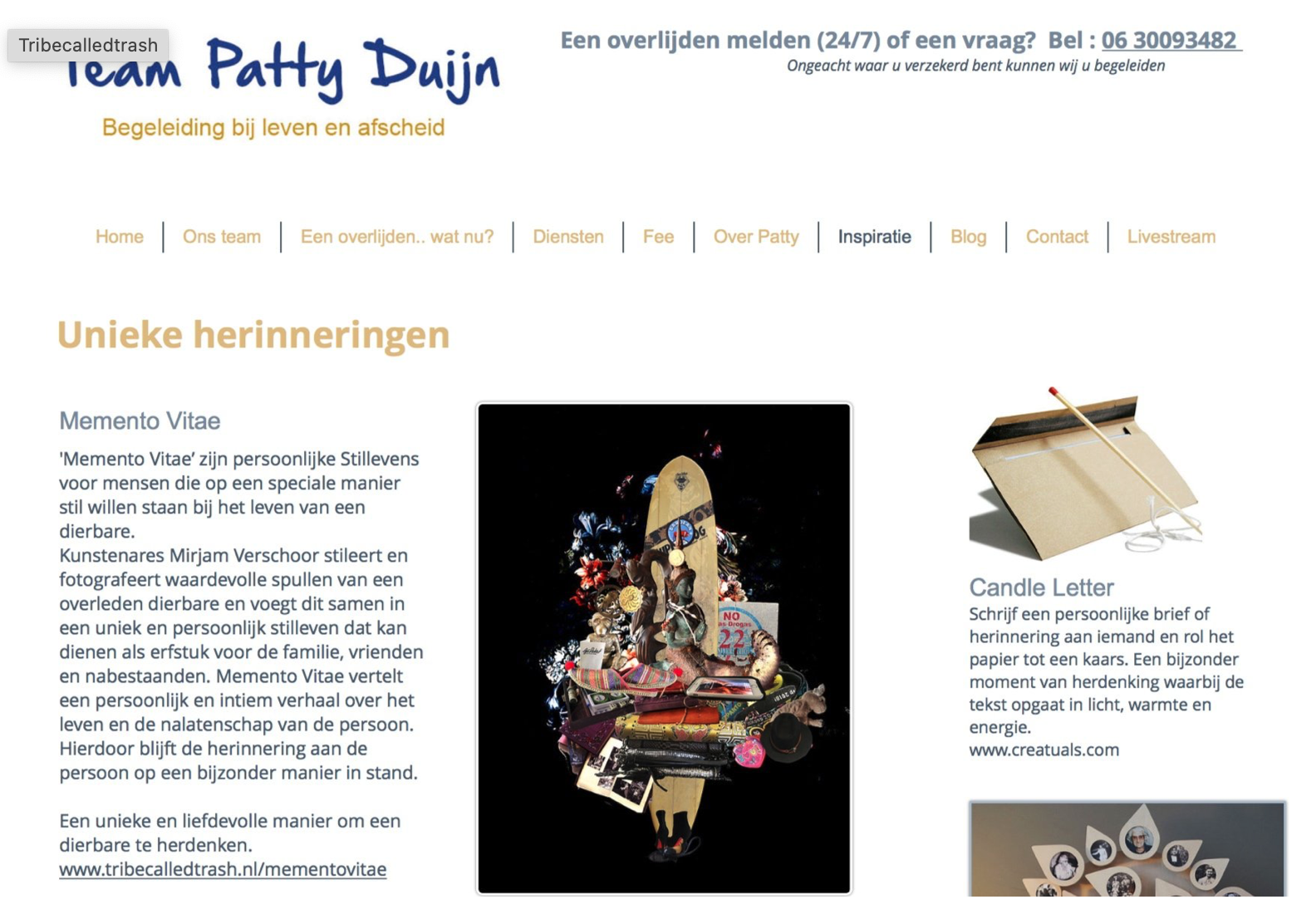 Patty Duijn - begeleiding bij leven en afscheid