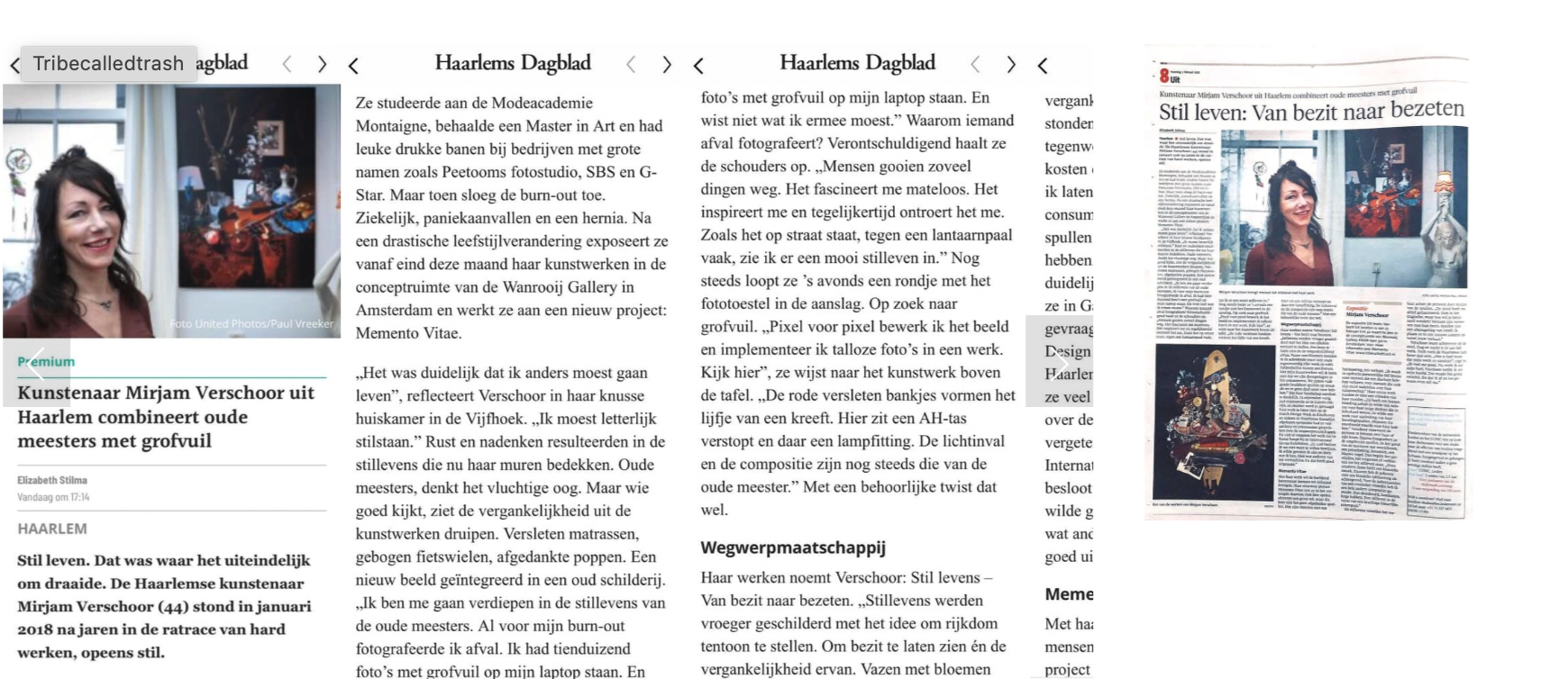 Haarlems Dagblad 1/1 page & online