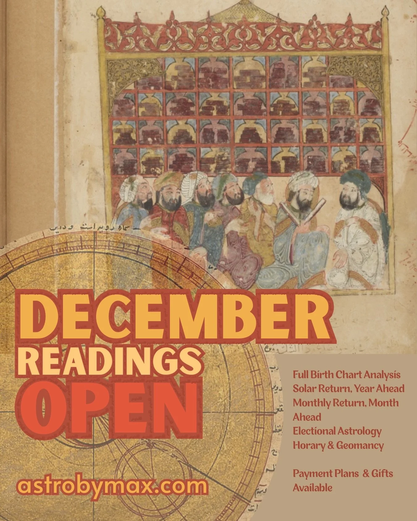 DECEMBER READINGS OPEN 

My booking calendar for the end of the year is live on my website! Book your session for the END OF 2025! Can you believe we&rsquo;re already here? 

WANT TO GET A HEAD START ON 2026? ➡️ Book a Revolution of the Year Consulta