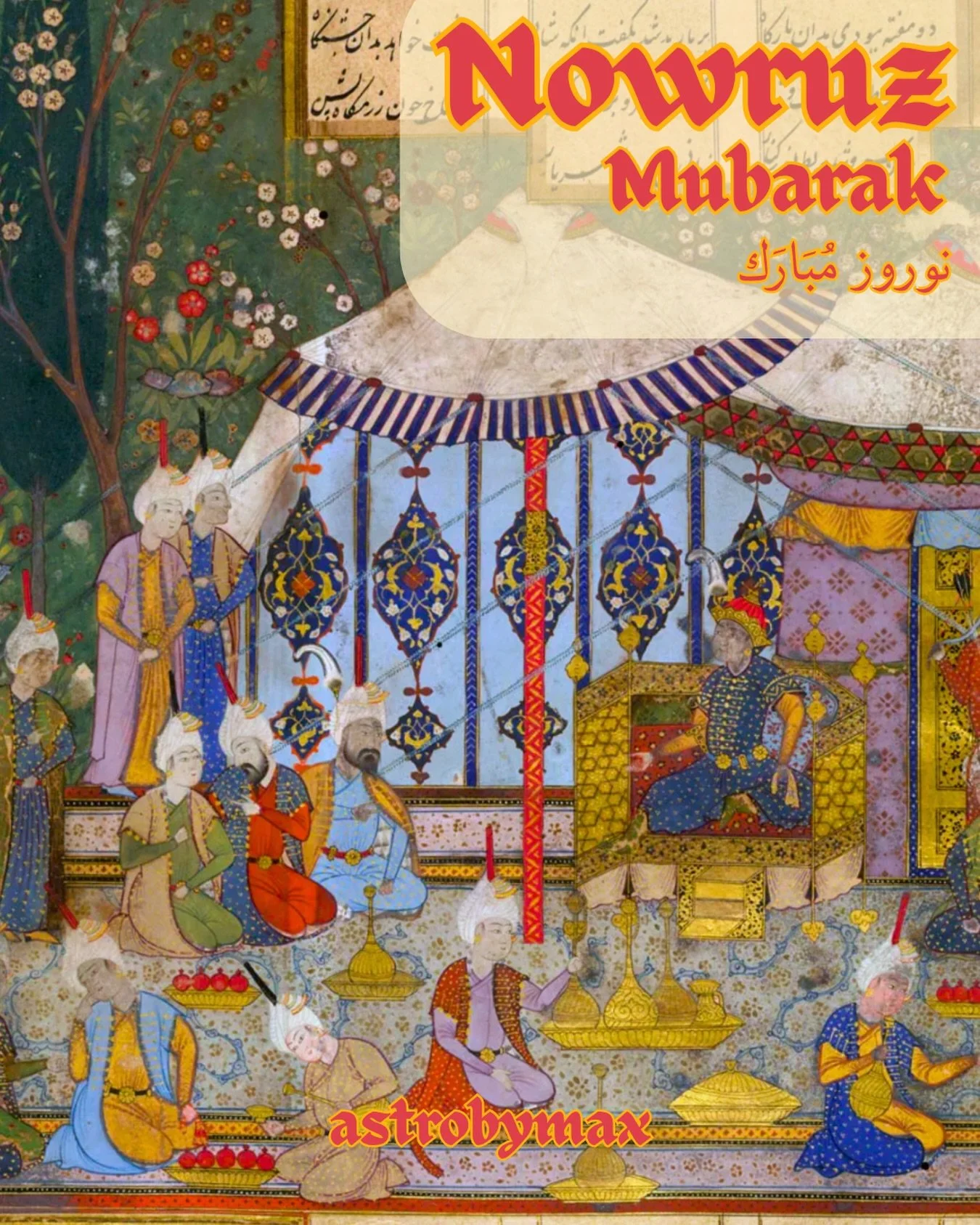 Nowruz Mubarak to everyone who celebrates! This holiday marks the start of the New Year in the Persian Calendar, but also marks the start of the Astrological New Year as the Sun enters Aries. The significance of the Astrological New Year likely comes