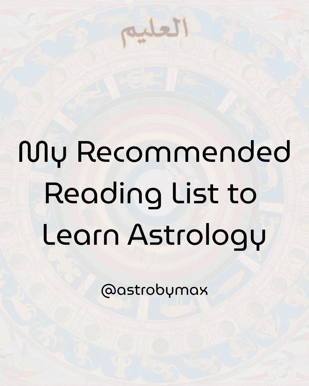 You all have been asking for it! You&rsquo;ve been DYING FOR it! Here is my reading list of books, projects, essays, and articles you should read and support if you&rsquo;re looking to learn astrology. 

I have so many more texts and papers that I th