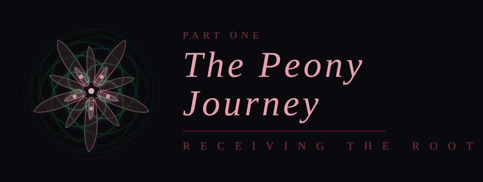 The Peony Journey - Part I