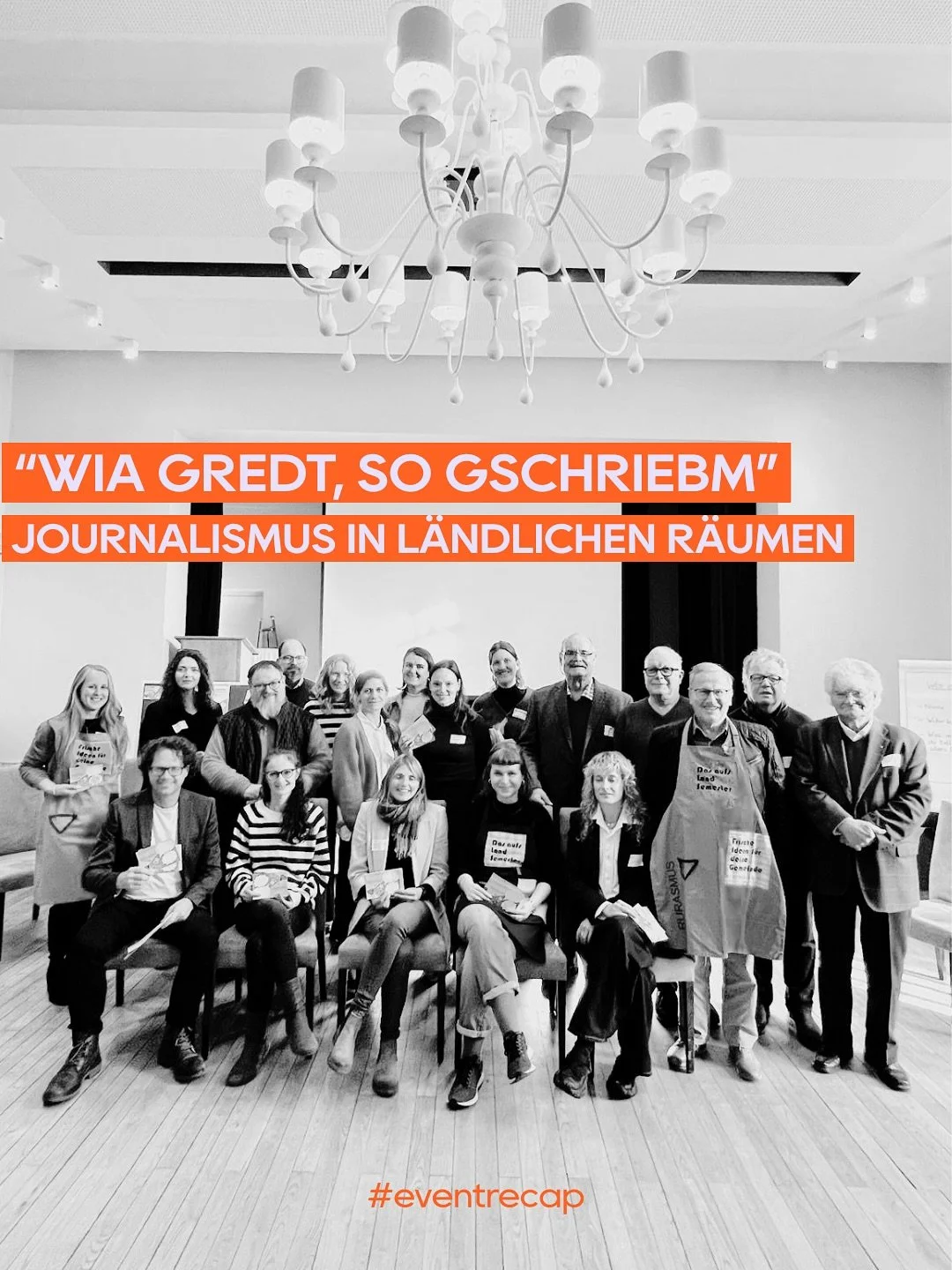 &bdquo;Wia gredt, so gschriebm&ldquo; &ndash; letzte Woche fand in Sch&auml;rding unsere Veranstaltung zum Thema Journalismus in l&auml;ndlichen R&auml;umen statt. Ein Nachmittag voller Perspektivenwechsel, offener Fragen und spannender Gespr&auml;ch