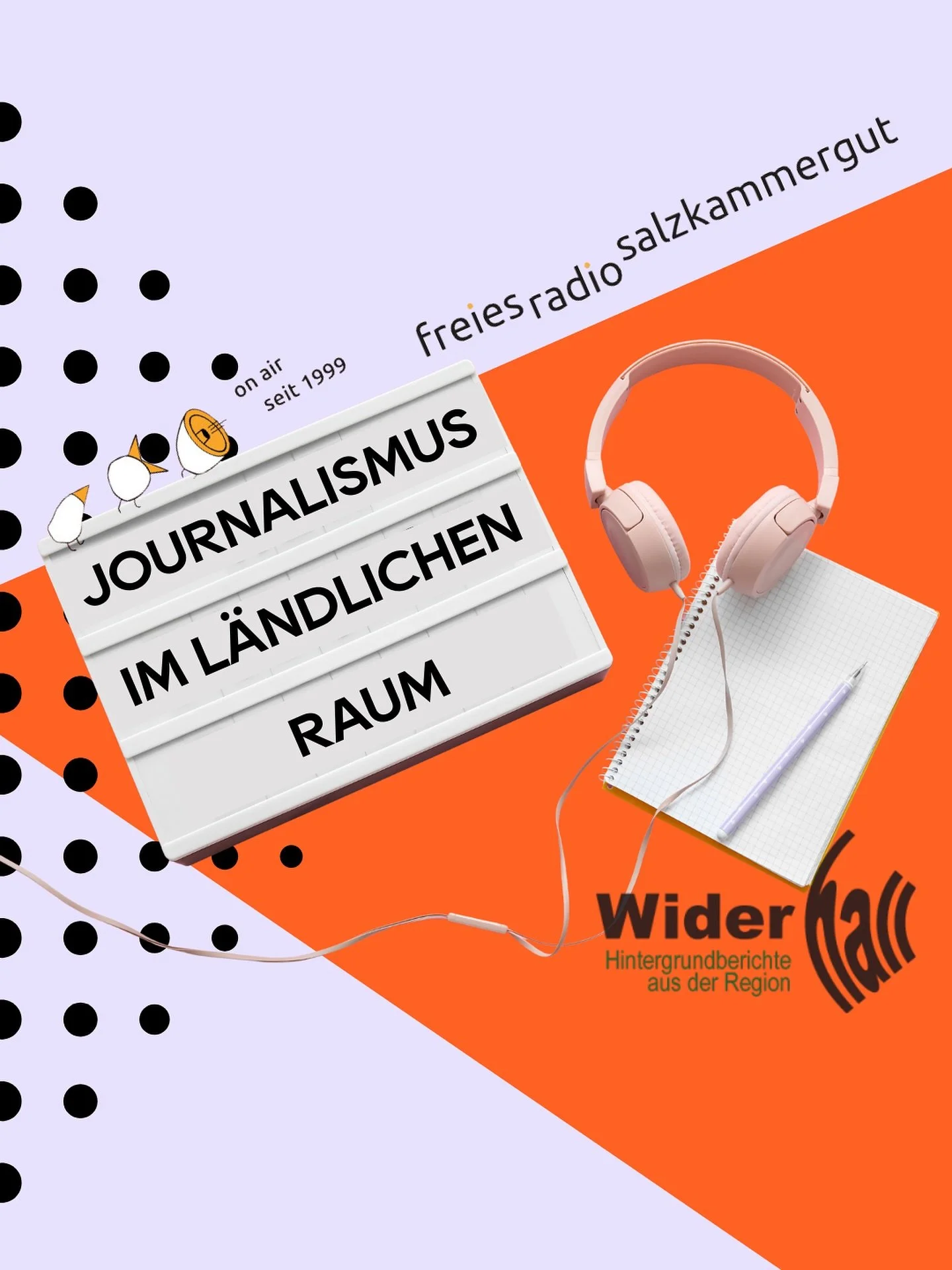 🎙️ Journalismus im l&auml;ndlichen Raum
Wie wird &uuml;ber das Land berichtet &ndash; und vom Land aus?

Unter dem Titel &bdquo;Wia gredt, so gschriebm&ldquo; fand in Ober&ouml;sterreich eine Konferenz zum Thema Lokaljournalismus im l&auml;ndlichen 