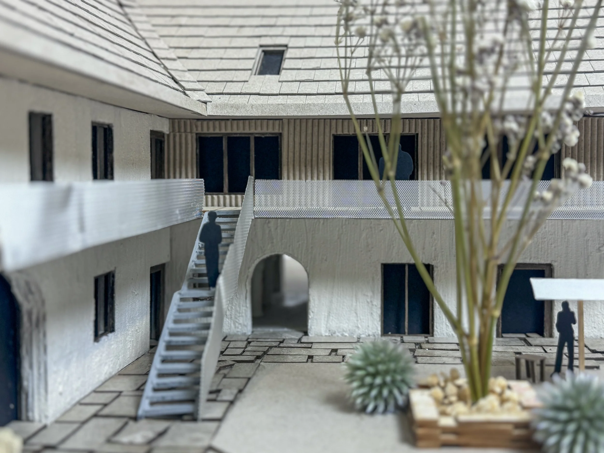 Dichter Wohnen im Vierkanthof
