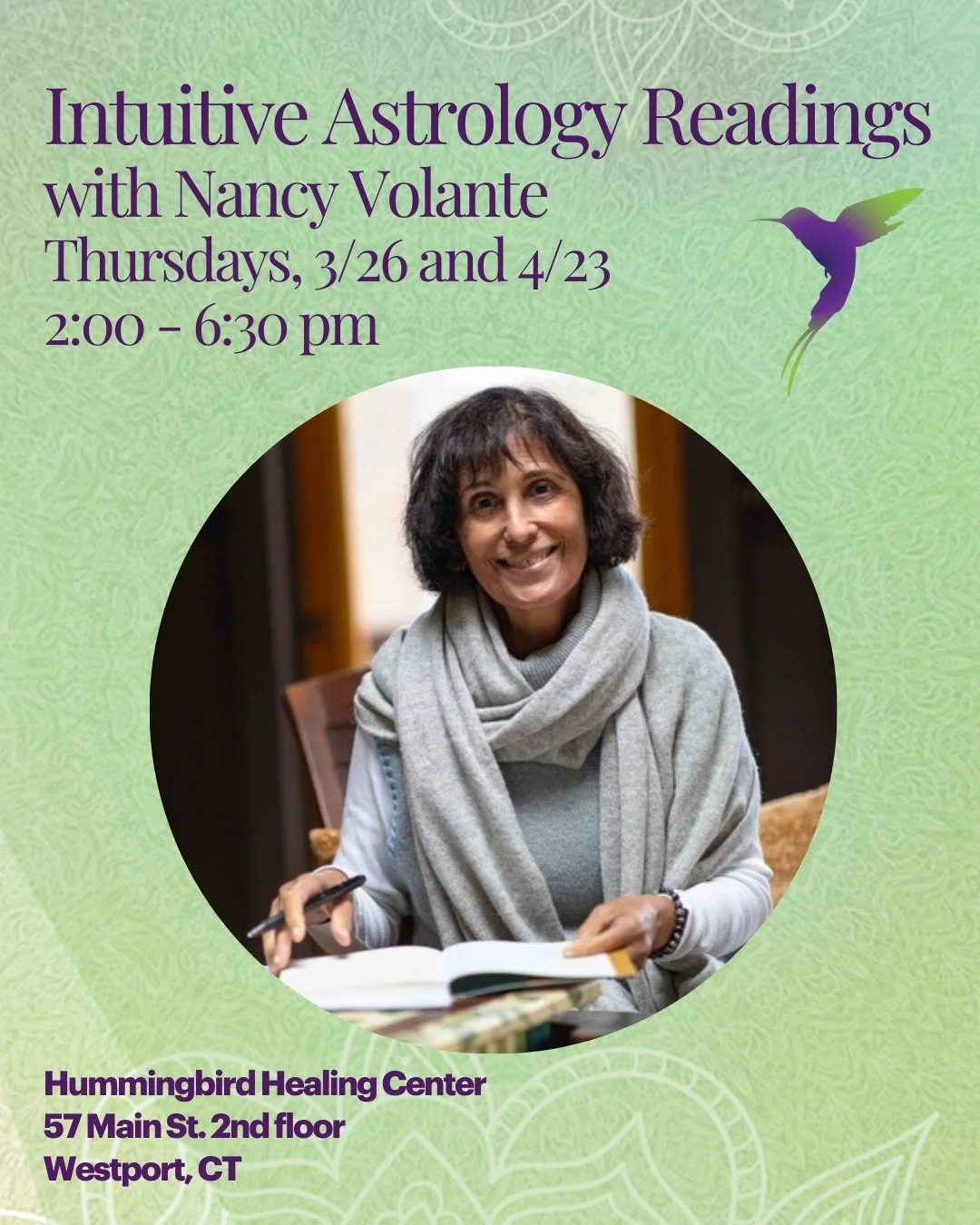 Intuitive Astrology Readings at Hummingbird Healing Center