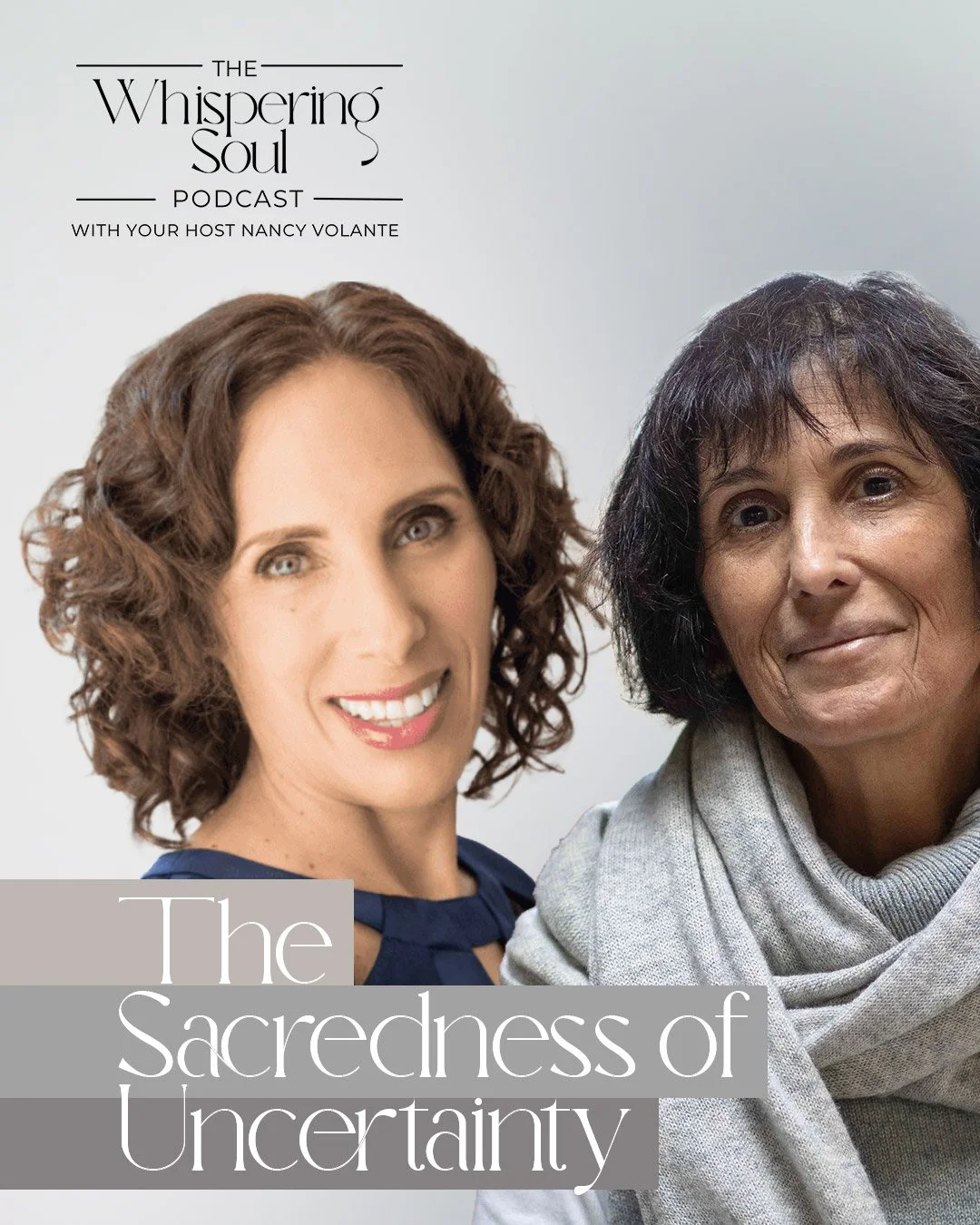 New episode of The Whispering Soul Podcast is here.
In this soulful conversation, Nancy Volante sits down with certified Life Coach Dina to explore intuition, inner knowing, and the sacred tools that help us reconnect with ourselves.
Blending astrolo