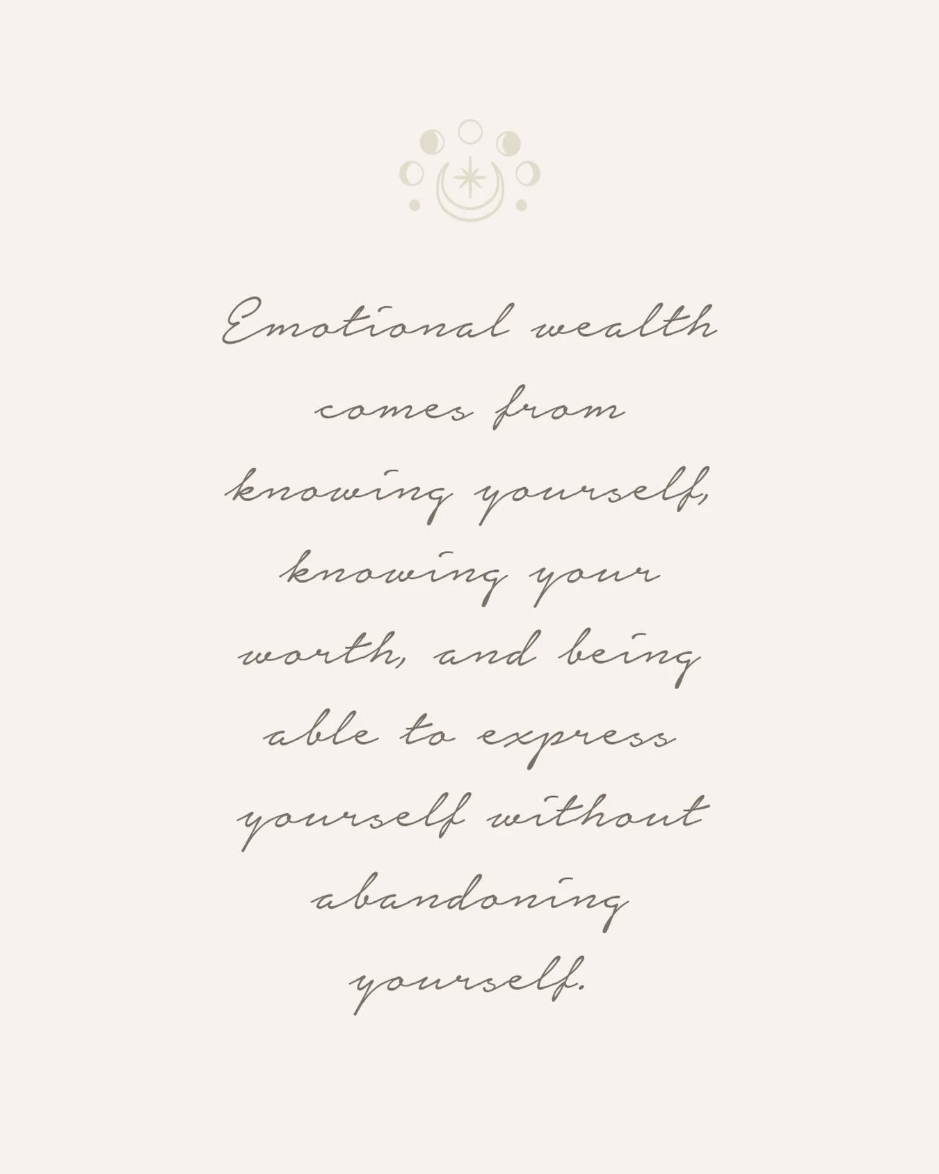 With Venus retrograde in Scorpio, I&rsquo;ve been really contemplating the idea of emotional wealth.

Scorpio naturally brings our attention to what we share with others: our emotional energy, our vulnerability, our finances, our bodies, our trust, o