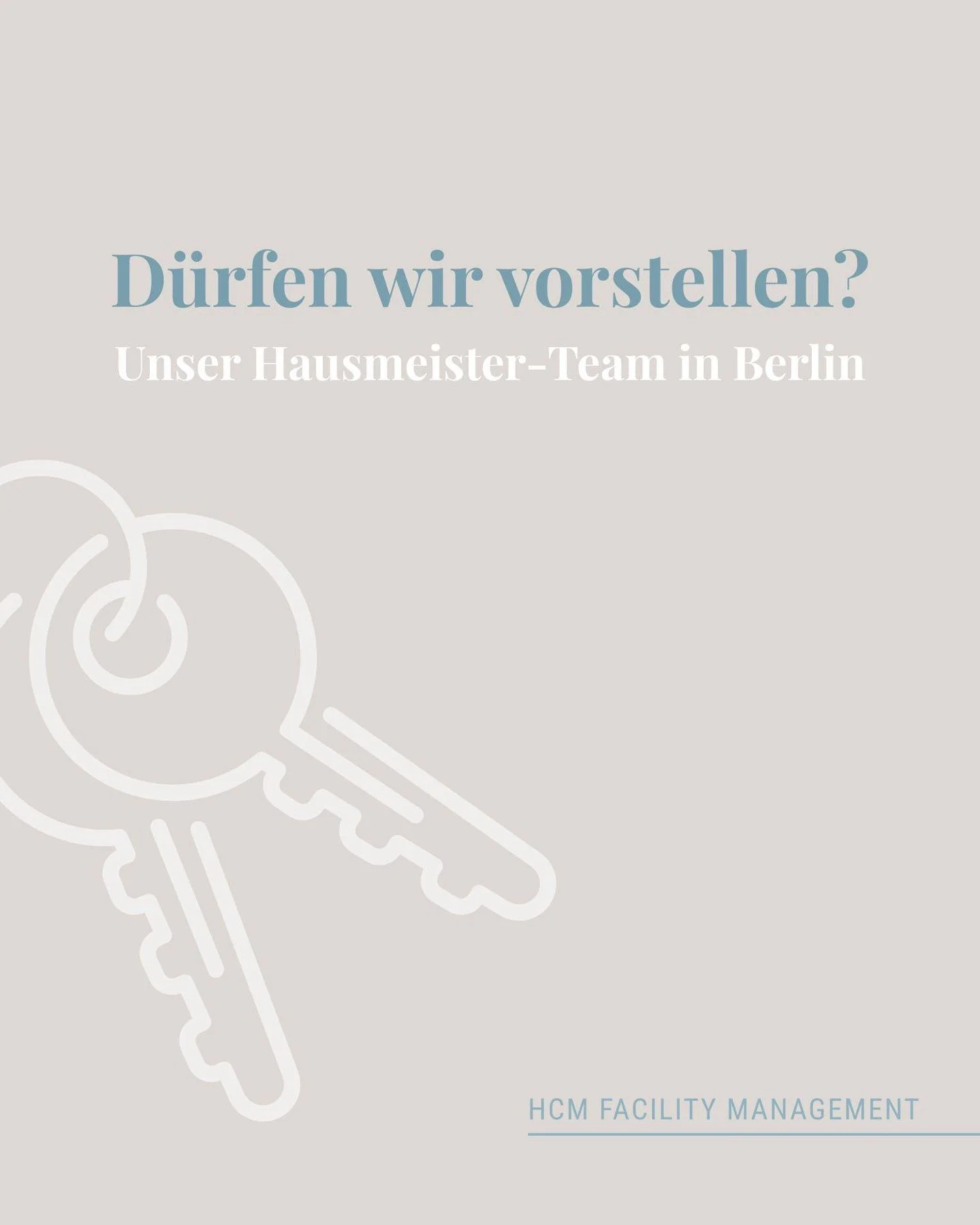 HCM POWER IN BERLIN!

Hinter jeder erfolgreichen Immobilie stehen Menschen, die sich k&uuml;mmern. Unser Berliner Hausmeister-Team mit Mirko, Andr&eacute; und Benny kennt jedes Detail und packt Tag f&uuml;r Tag mit Herz und Verstand an. F&uuml;r unse