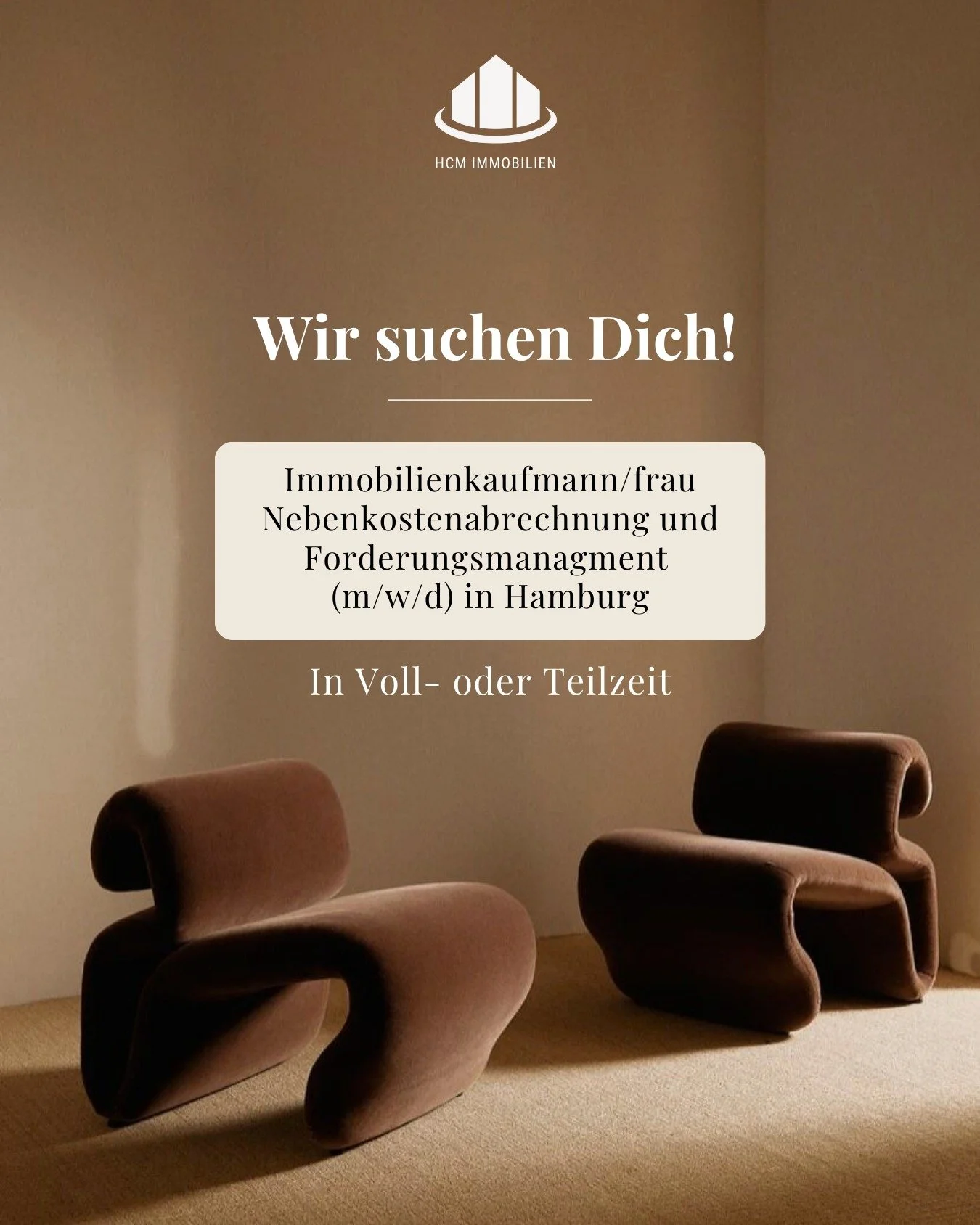 Wir wachsen weiter und suchen Verst&auml;rkung im Bereich Nebenkostenabrechnung und Forderungsmanagement in Hamburg.

Wenn Du Verantwortung &uuml;bernehmen, strukturiert arbeiten und ein Team sch&auml;tzen, das professionell und zugleich nahbar ist, 