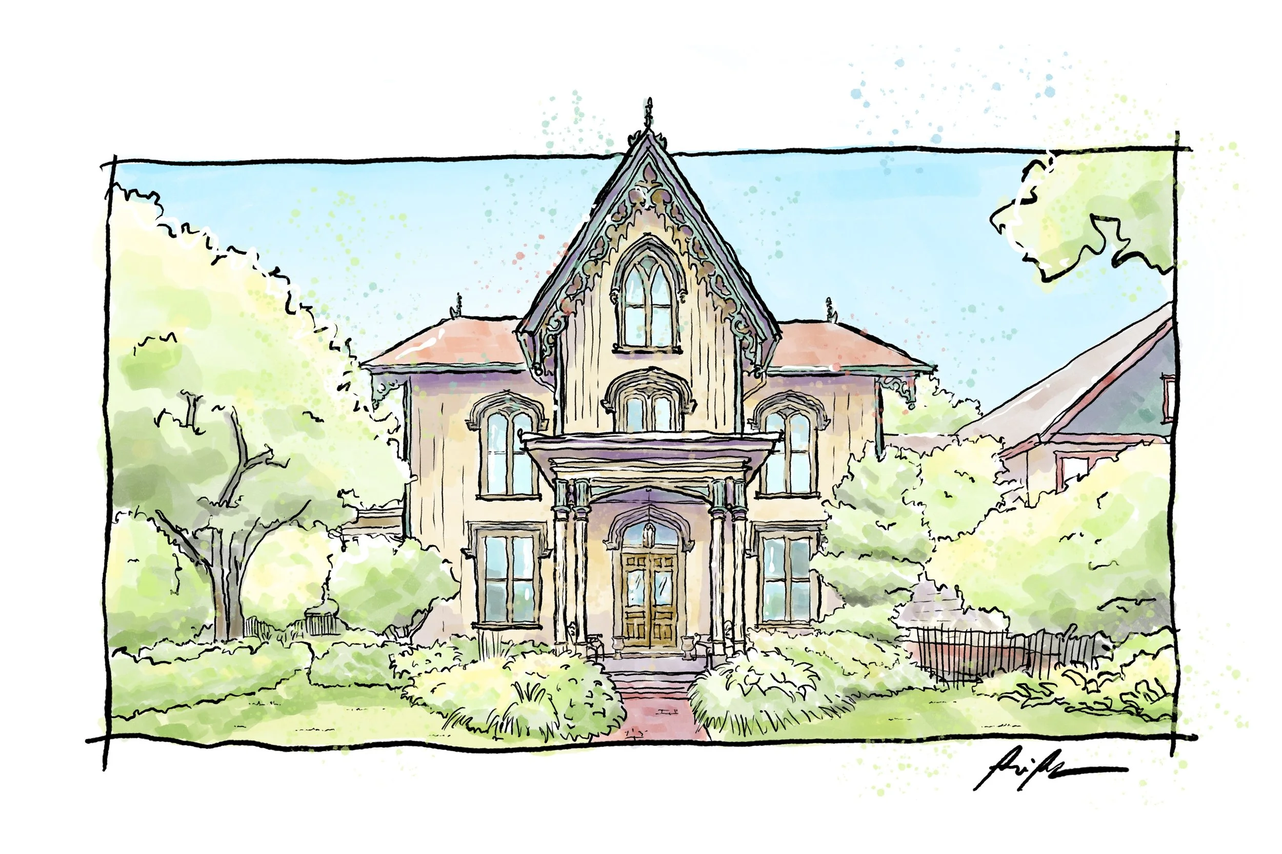 Commission an Architectural Portrait