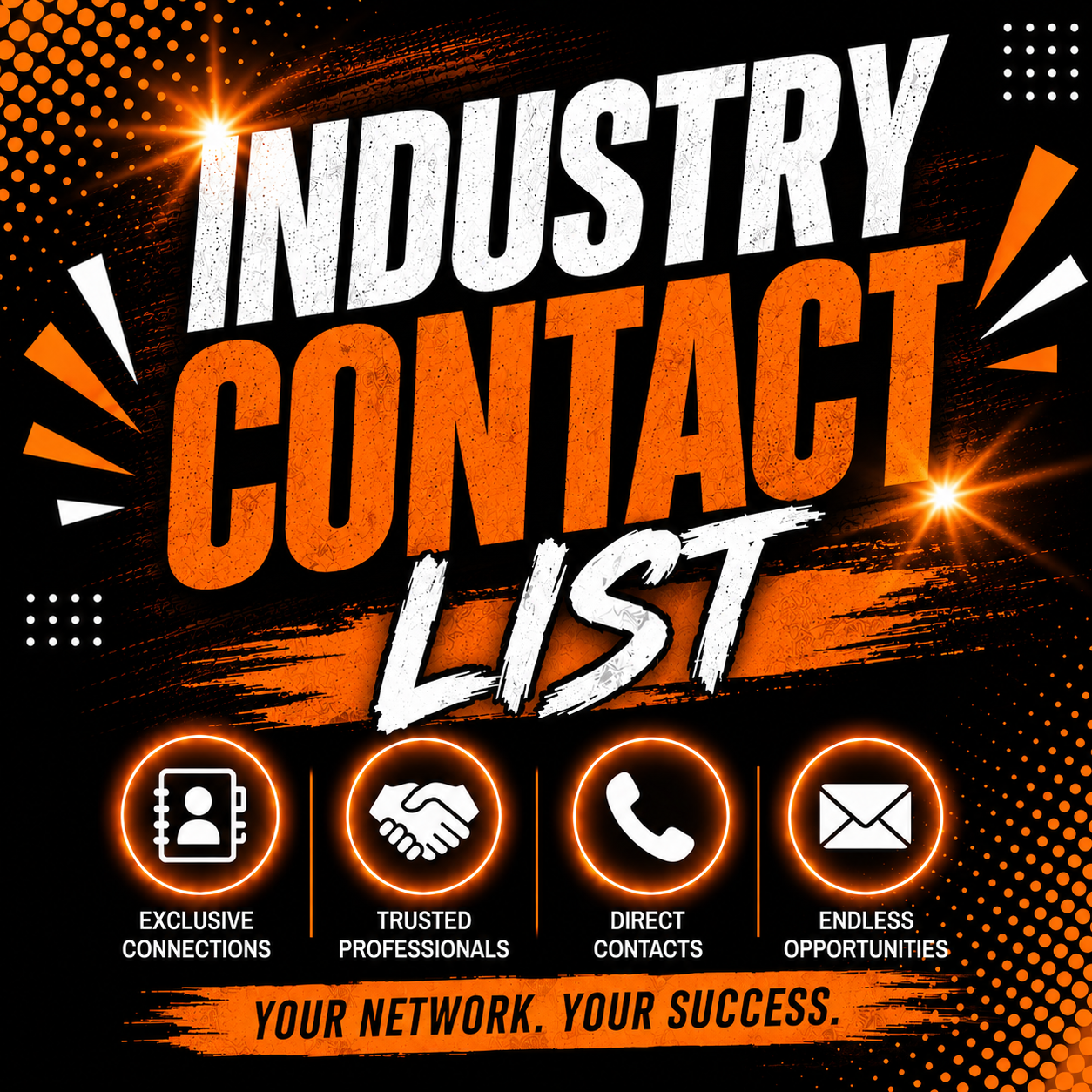Industry Contact List (10 Contacts)
