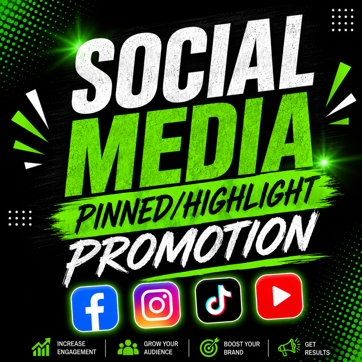 Social Media Promotion - Pinned/Highlight 2 weeks