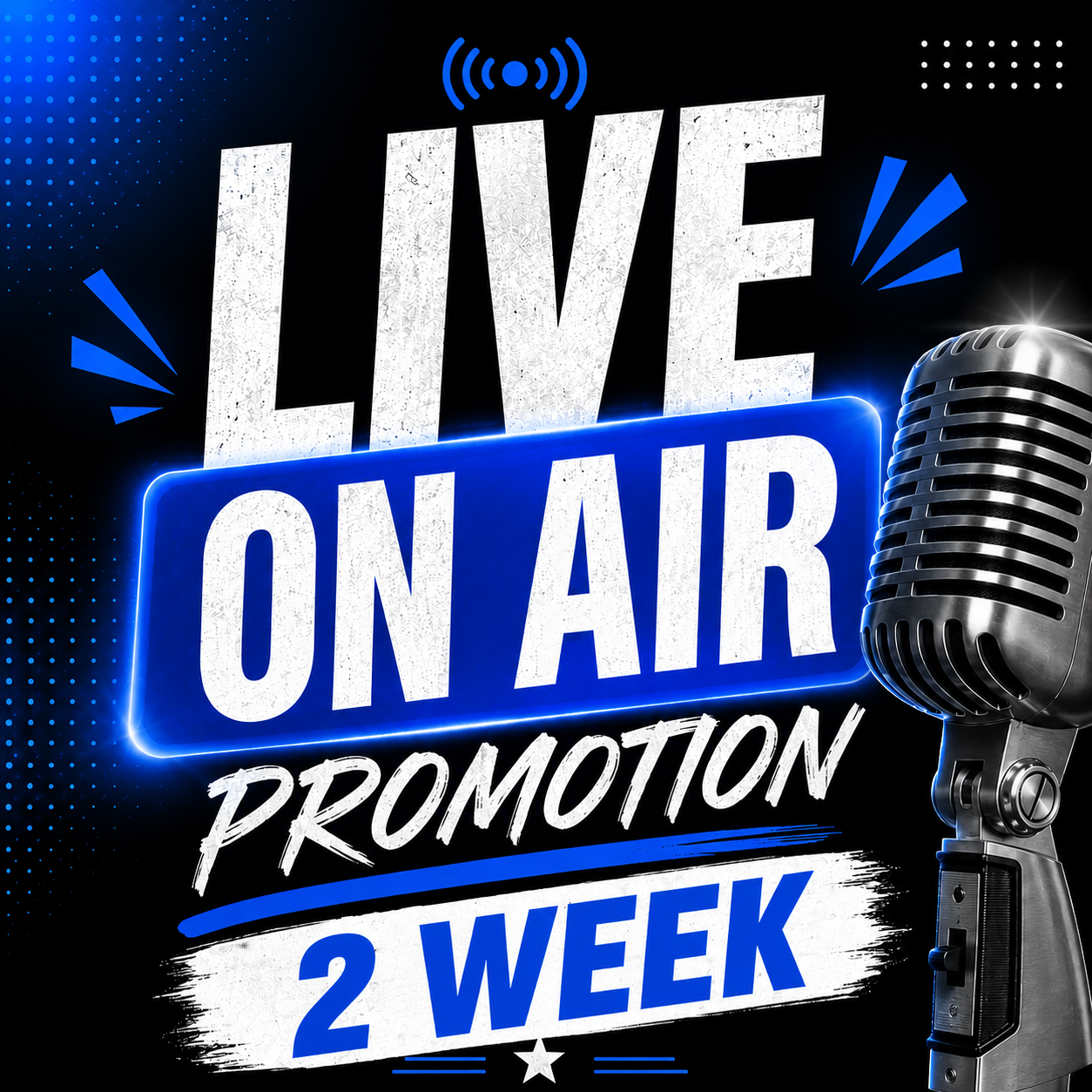 Live Promotion Advertisement-2 Week
