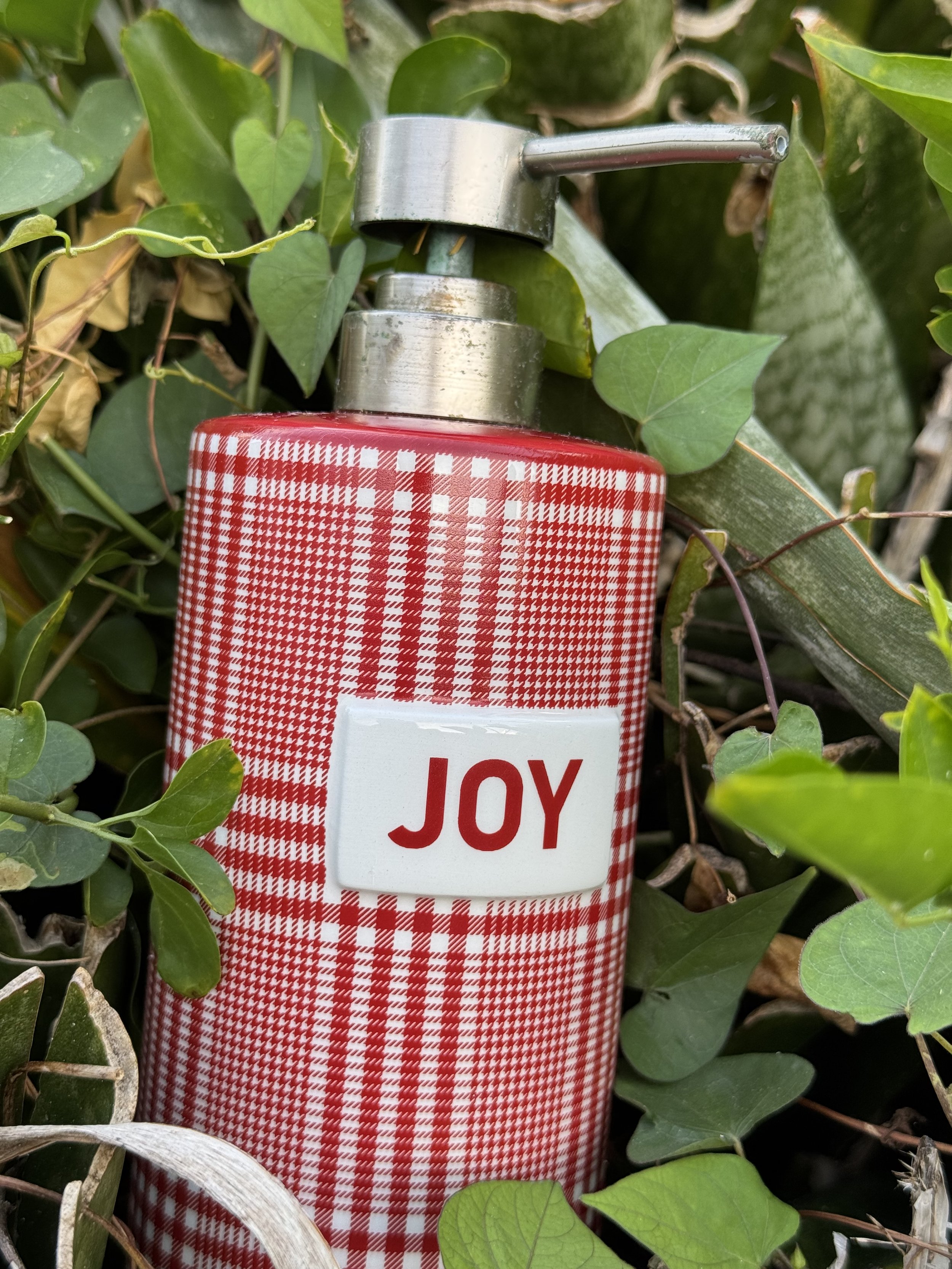 Joy soap dispenser