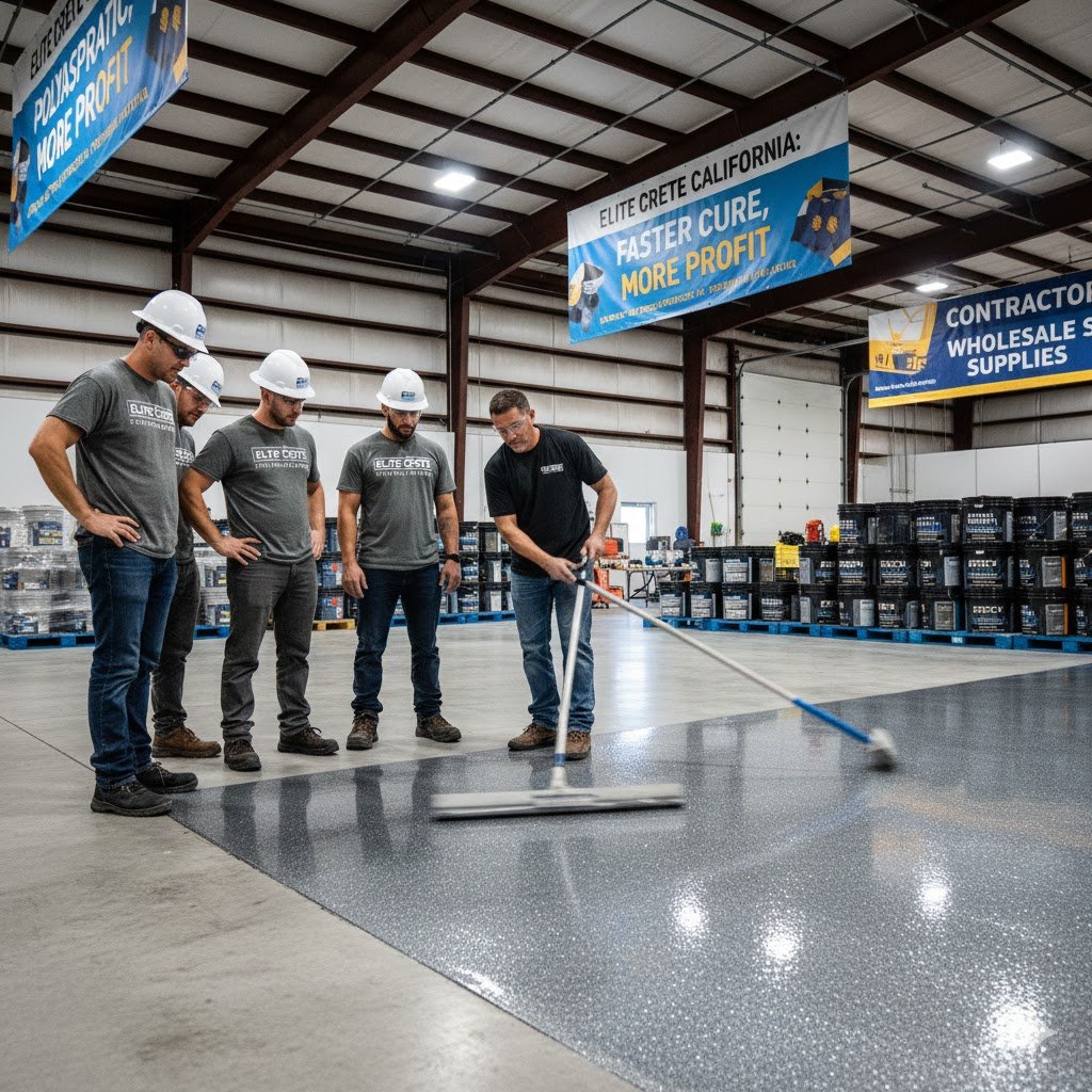 Contractor Corner: Why Elite Crete's Polyaspartic System is the Future of Concrete Coating in California