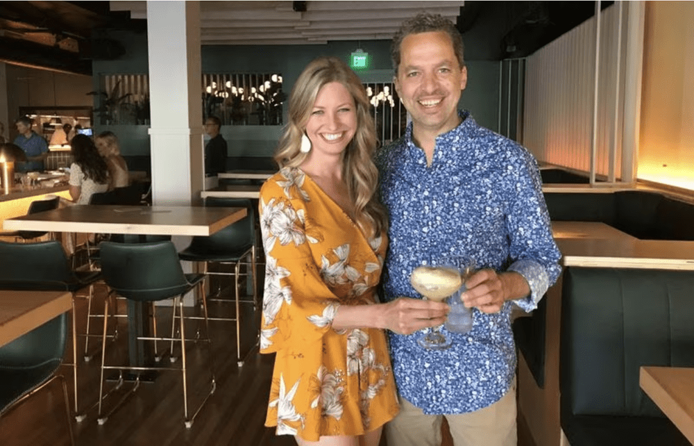 Cleveland.com article cover image of Sixth Element Founder Ciara Ahern and Bright Side restaurant owner Sam McNulty at the opening of Bright Side restaurant on W25th St in Ohio City