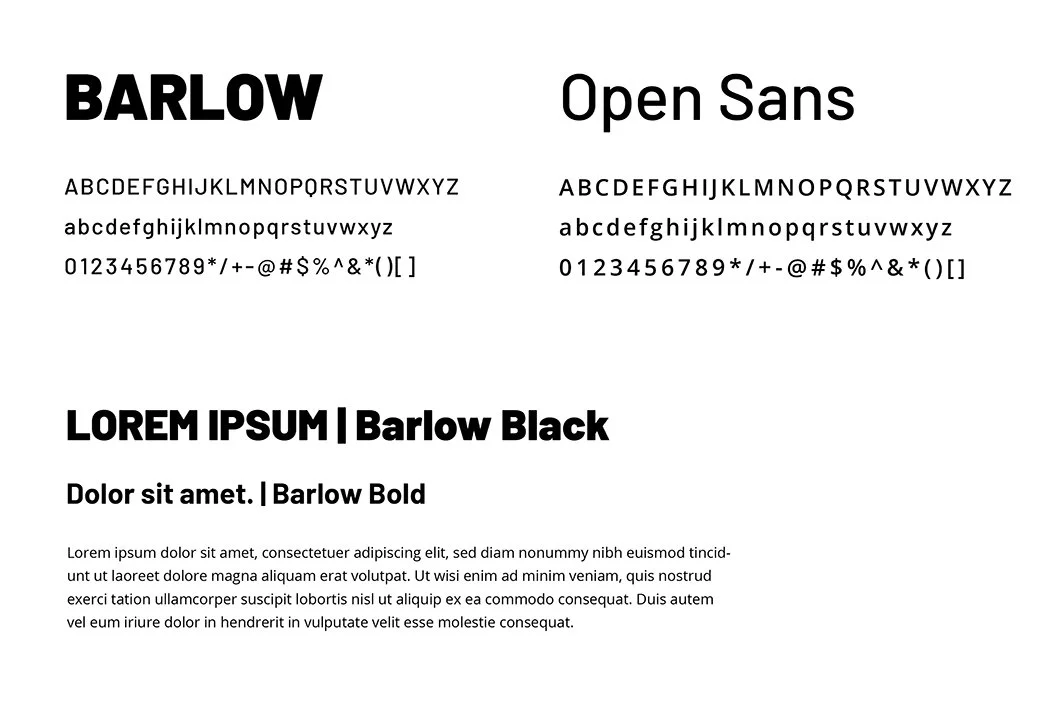 An image of LiveLike brand typefaces