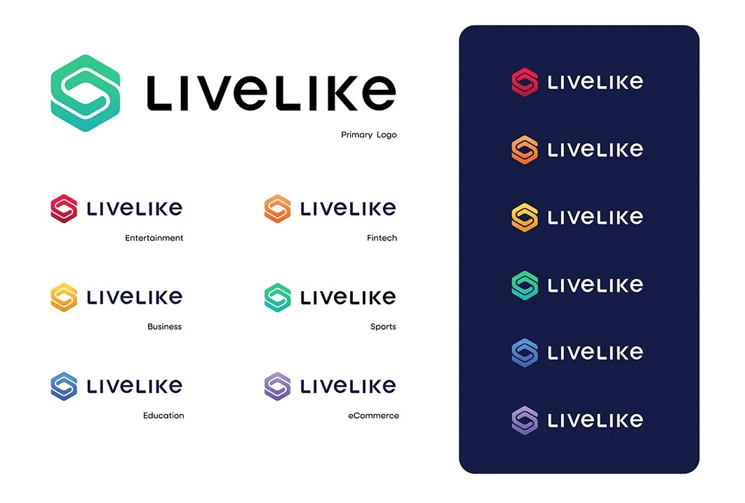 An image of LiveLike logos
