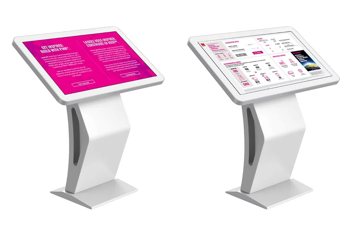 An image of Owens Corning digital kisok