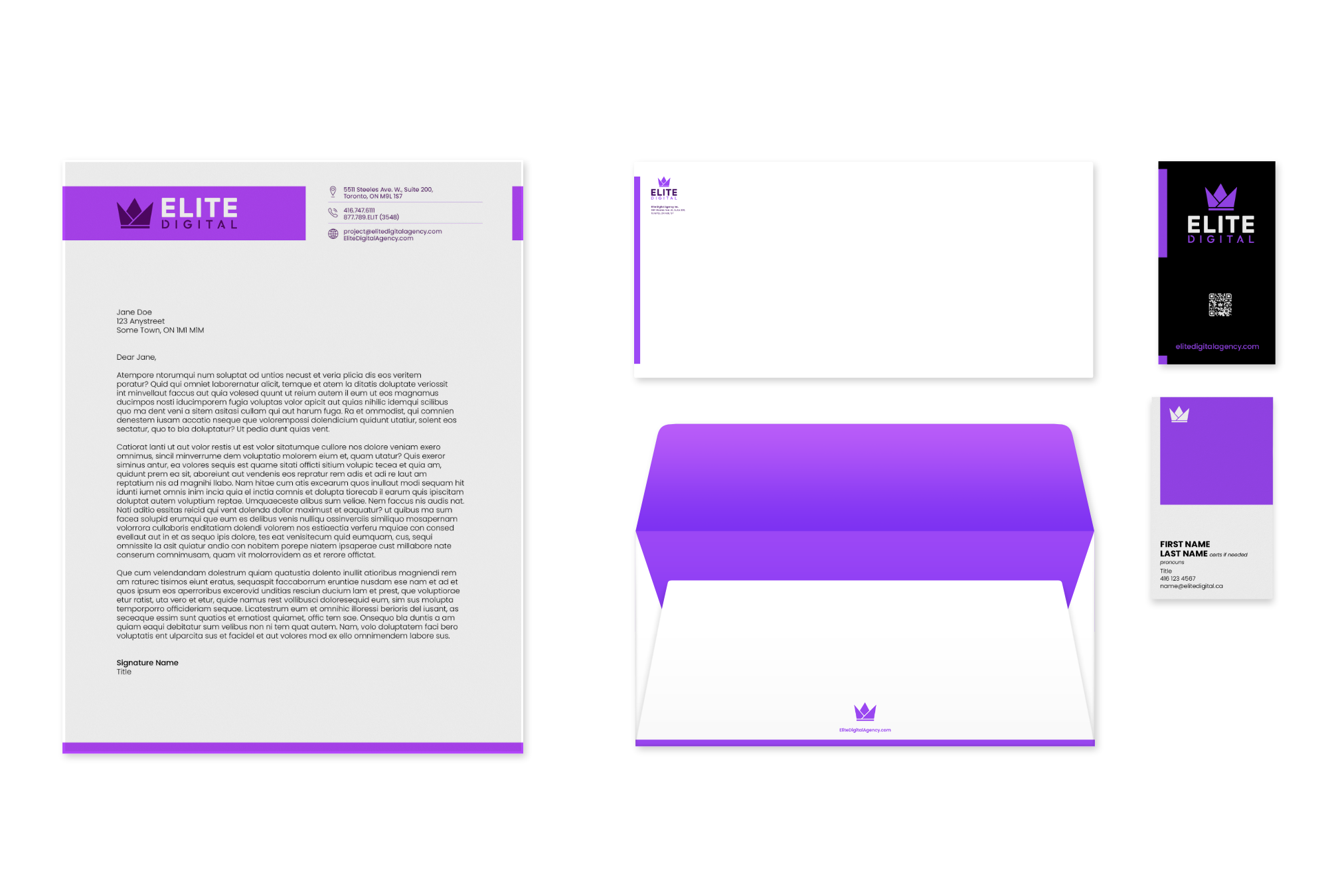 An image of Elite Digital stationary