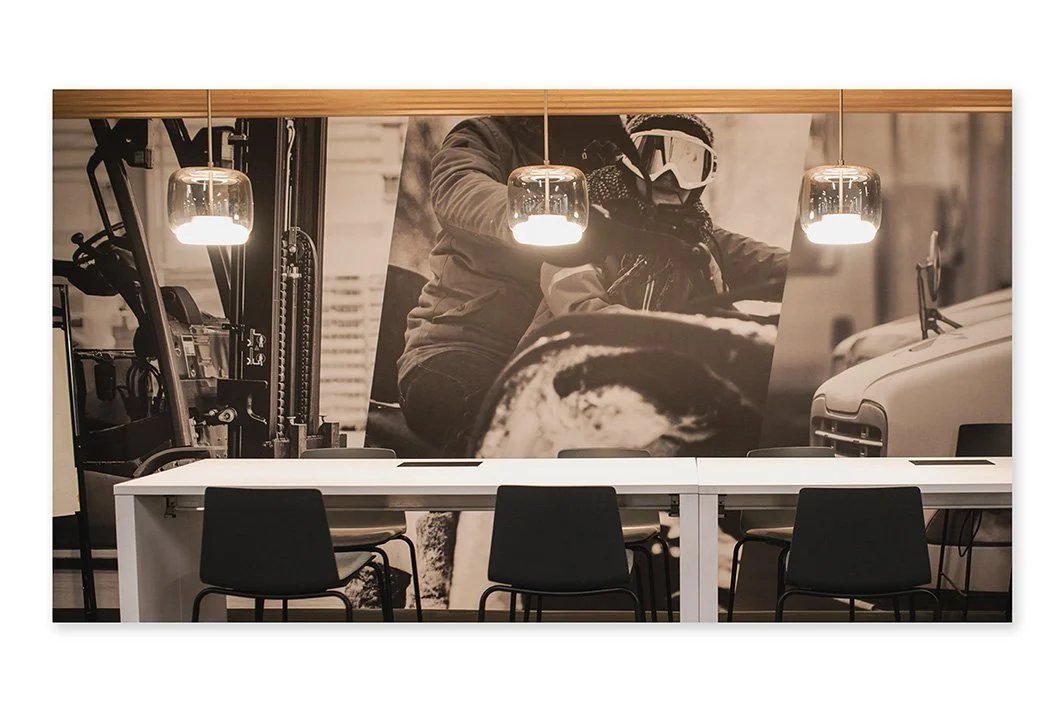 An image of the East Penn brand office design