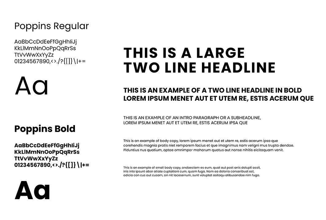 An image of McMaster University brand typeface