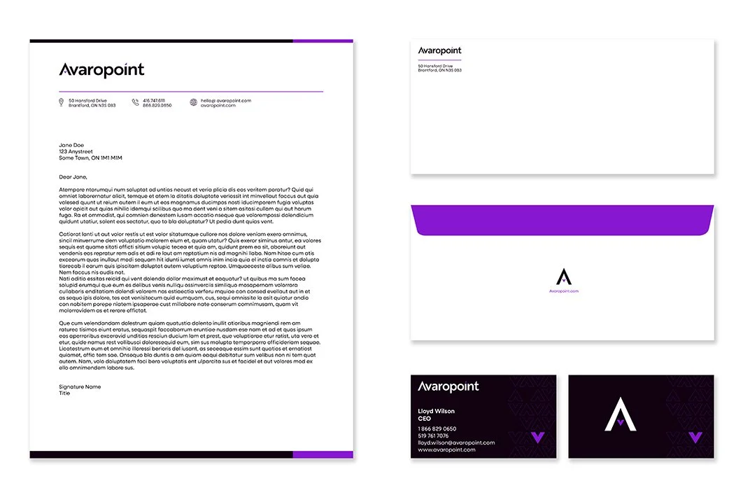 An image of Avaropoint stationary