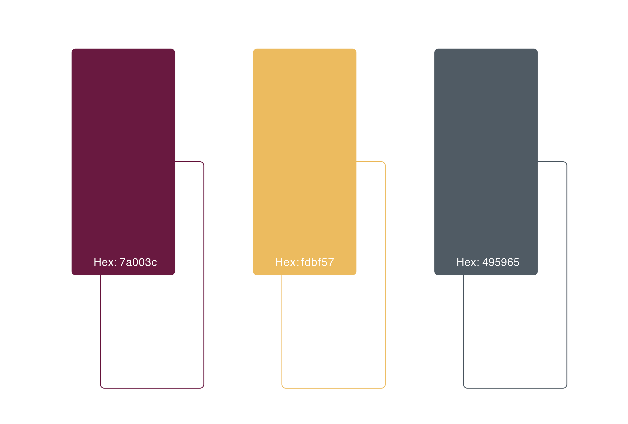 An image of McMaster University brand colours