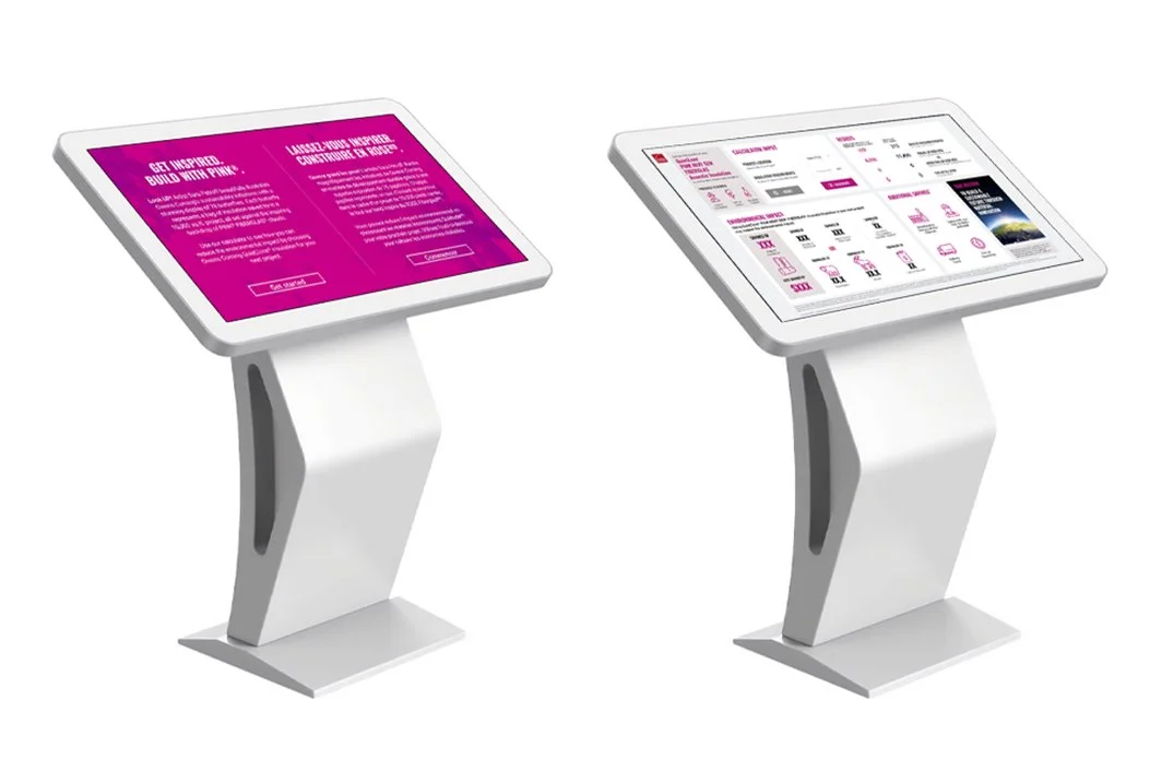 An image of Owens Corning digital kiosks