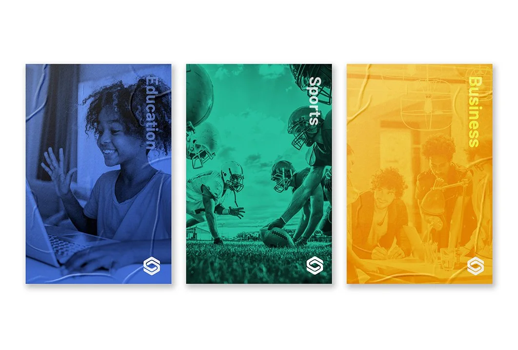 An image of LiveLike brand posters