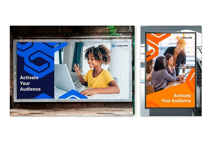 an image of Livelike brand signage