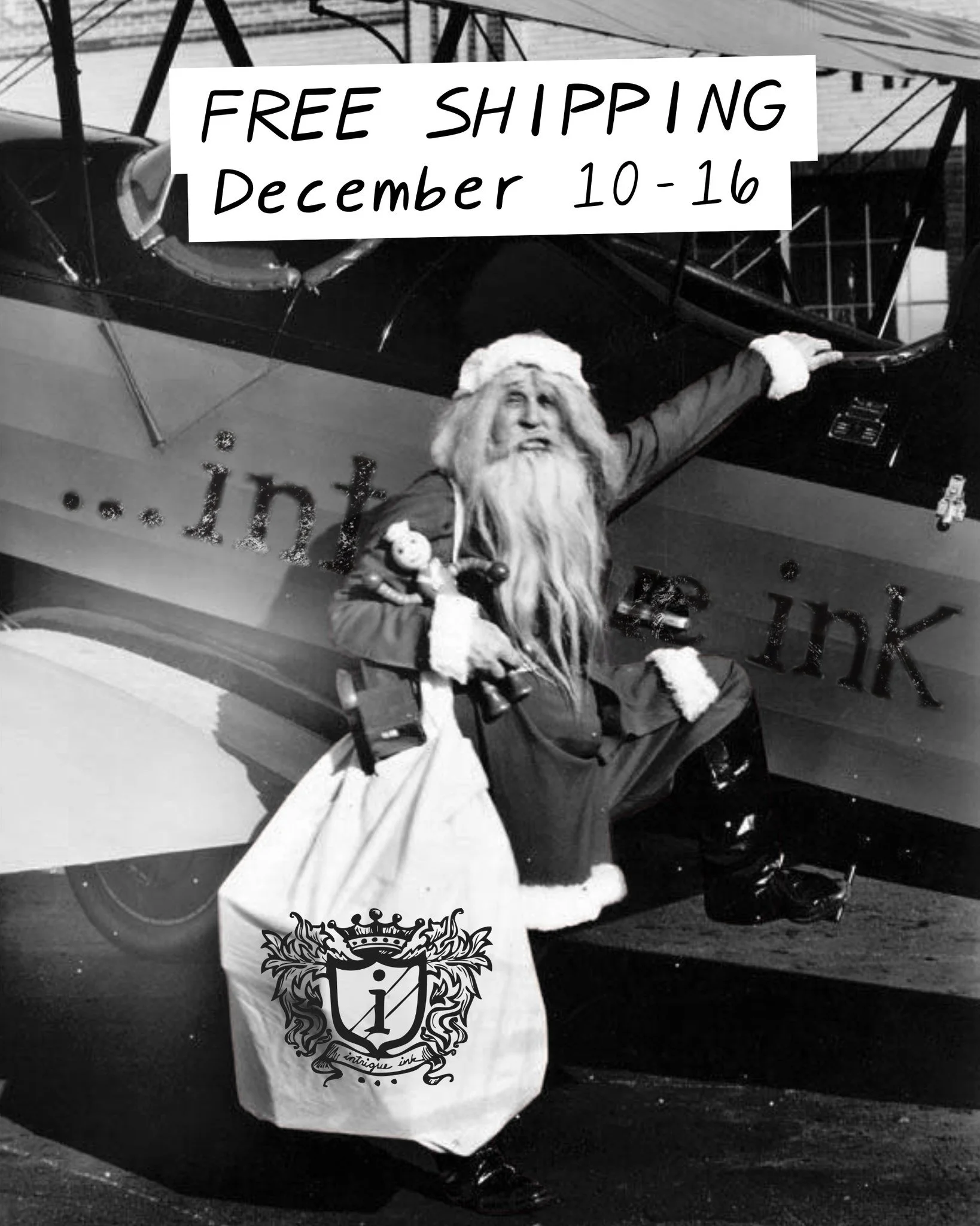 🎄 Free Shipping &rsquo;til Dec 16th 🎄
The last day to guarantee a ho-ho-home delivery before Christmas. 
Now let&rsquo;s get this jolly pilot in the air... 🎅🏼
🎁Your gifts are cleared for takeoff!🛫

#freeshipping #onlineshopping #getyourgiftsbef