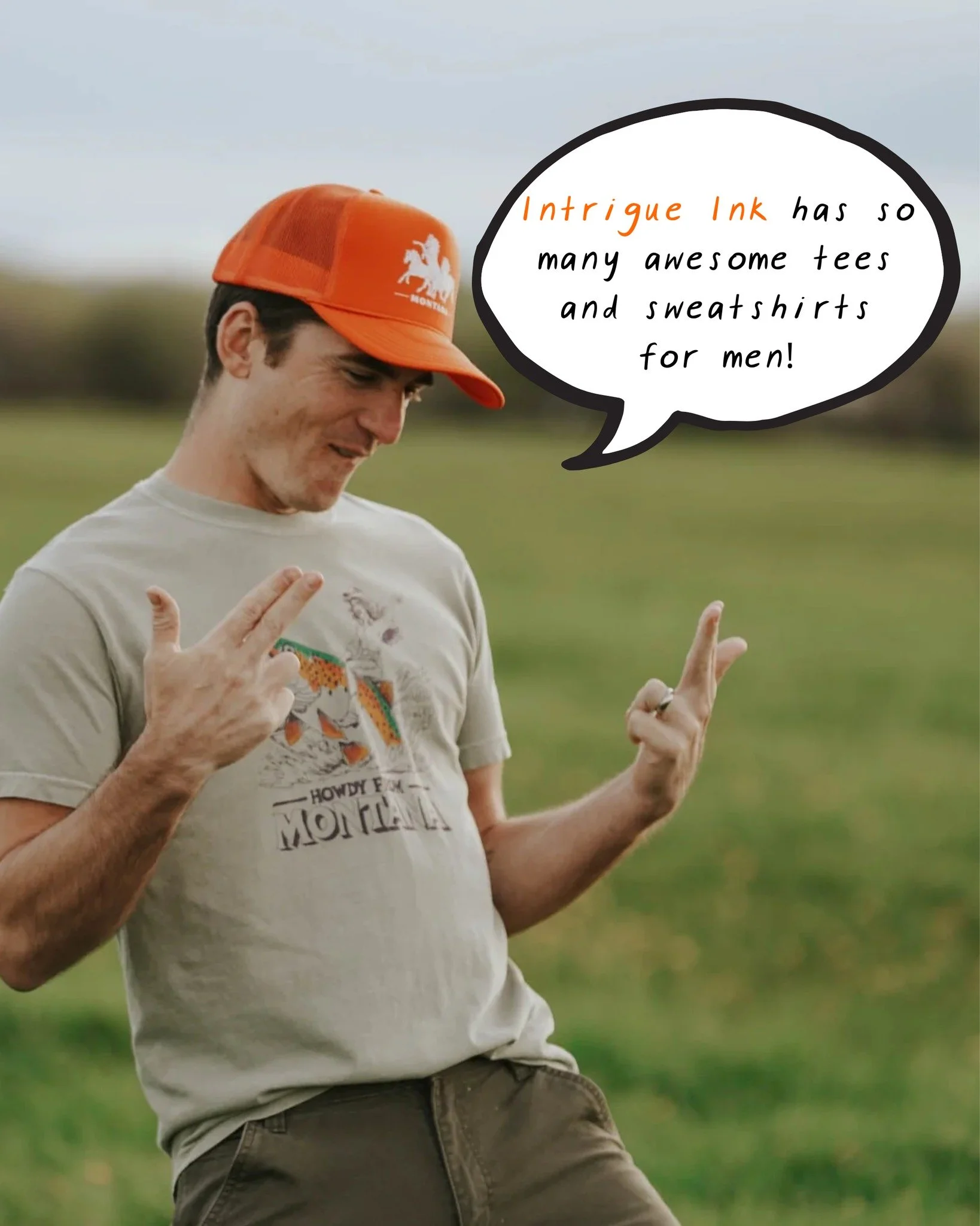 Listen up, partner... Intrigue Ink&rsquo;s menswear is lookin&rsquo; real good.
Don&rsquo;t make me say it twice, cowboy&hellip; go get it. 🤠

#menswear #mensclothing #screenprinting #funkyfresh #montanamade #bozeman #onlineshopping #shopsmall #shop