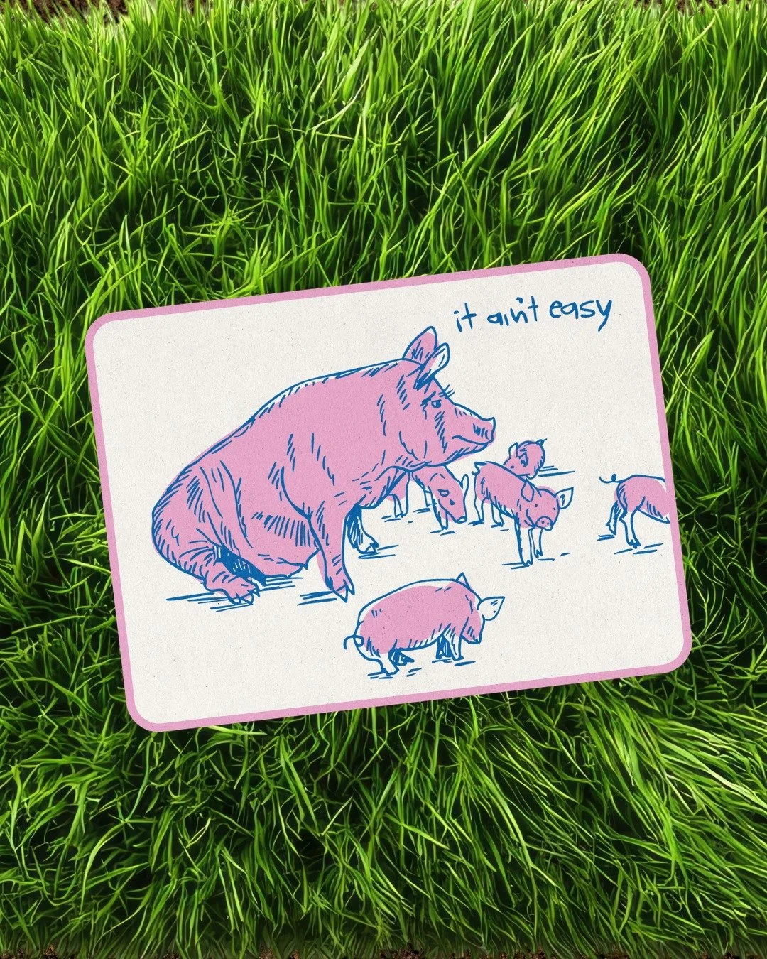 It ain&rsquo;t easy, never was&mdash;
Mama does it all because&hellip; well, just because.

Happy Mother's Day

Free Sticker with purchase in-store &amp; online 💗

*while supplies last

#mothersday #sticker #bozeman #montana #pigs