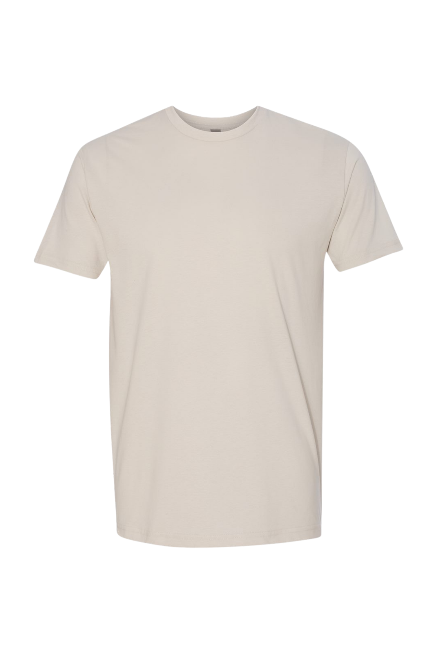 Plain white T-shirt on a transparent background