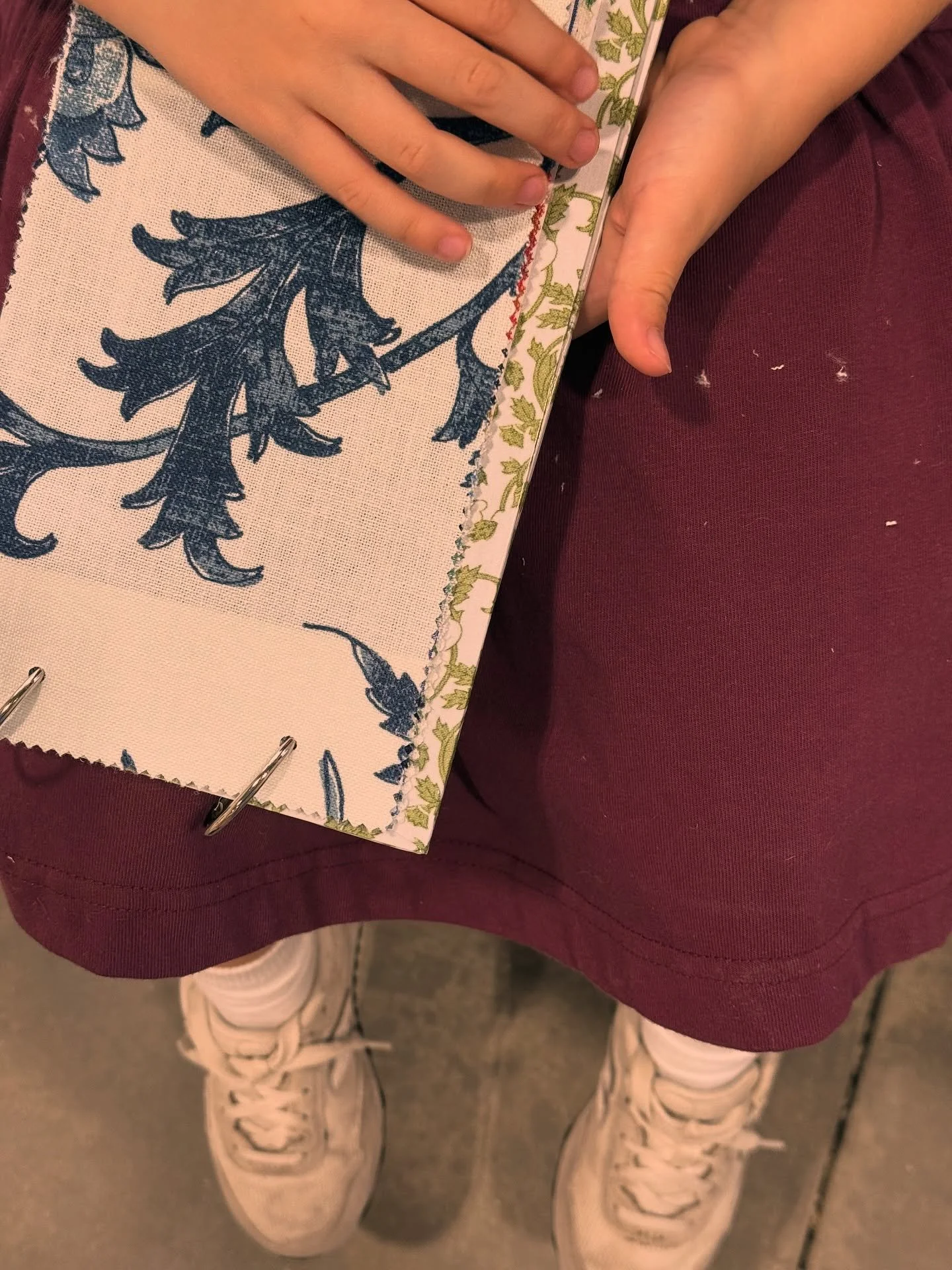 Sometimes the smallest hands help us dream the biggest designs. 🤍

Come see our samples of the @nuagedesignsinc linens. They are stunning!