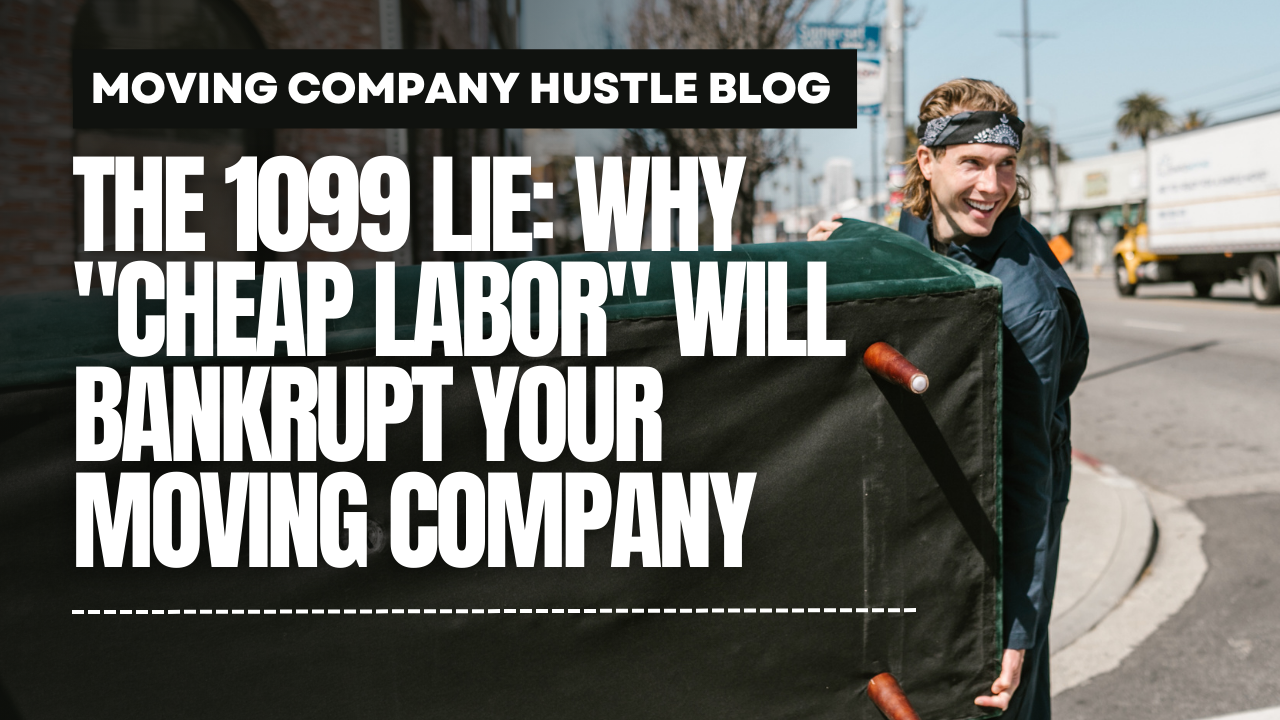 The 1099 Lie: Why "Cheap Labor" Will Bankrupt Your Moving Company