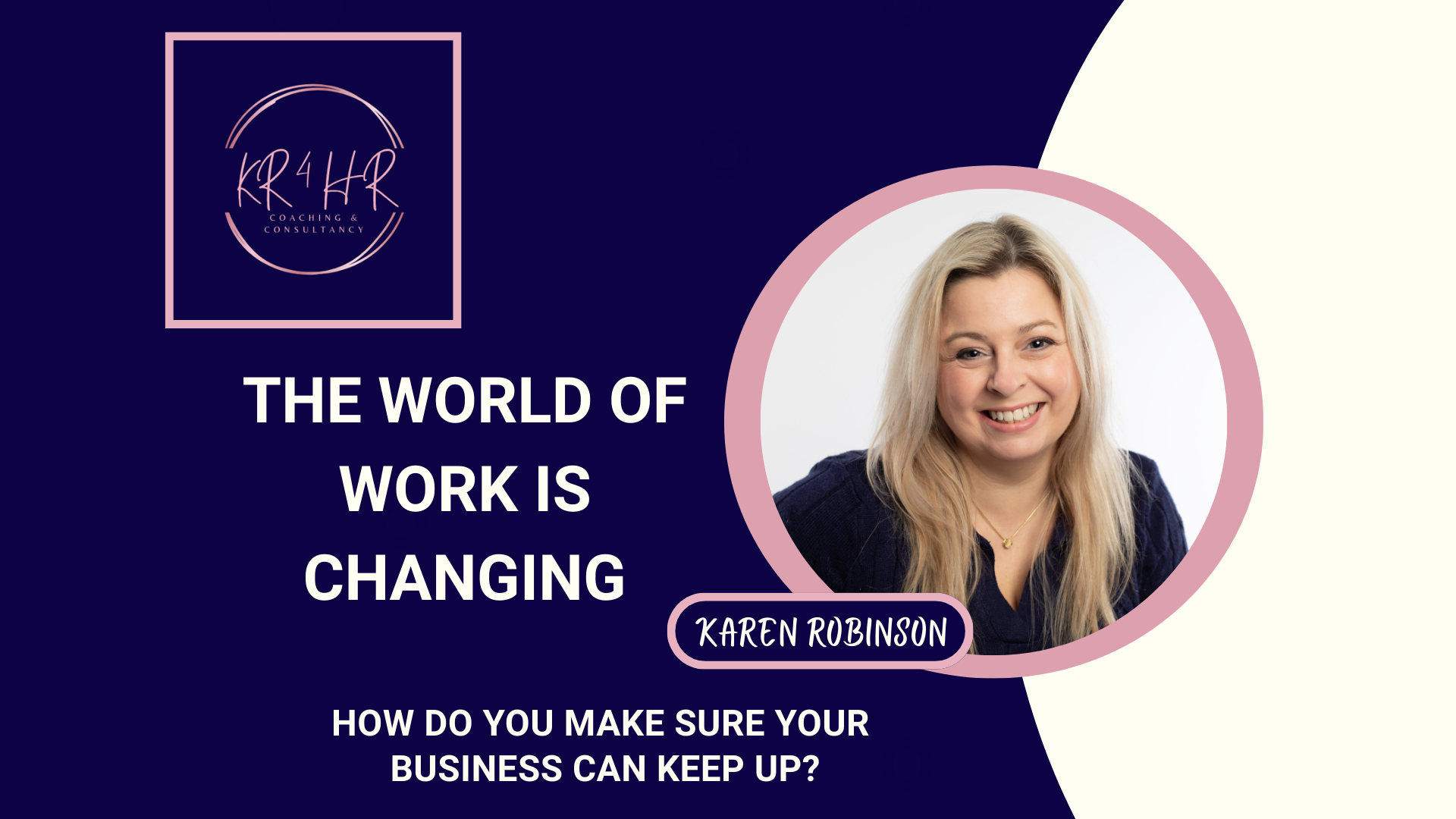 The world of work is changing