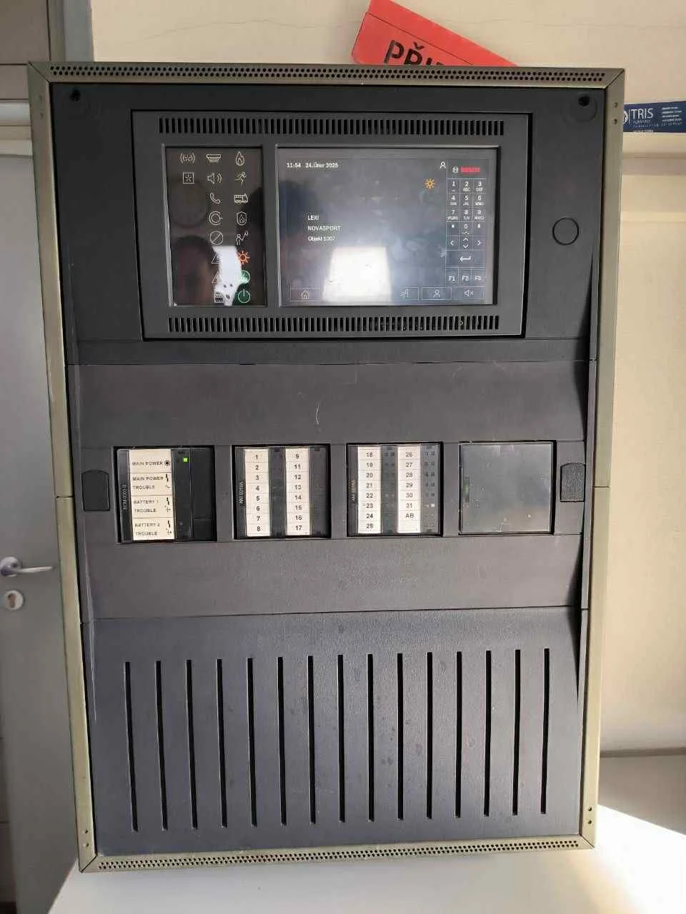 Elektronický požární systém - Leki Novasport Tachov