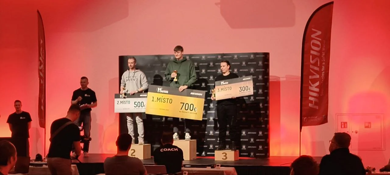 Vyhlášení vítězů soutěže Hikvision Masters 2025 v oblasti CCTV řešení