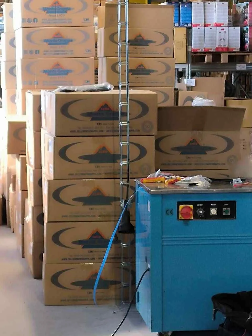 Napájení výrobních strojů - firma Toreno