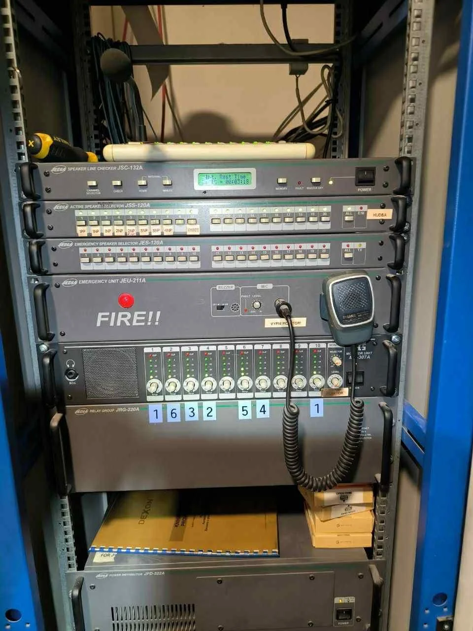 Revitalizace evakuačního rozhlasu, obchodní centrum Slovany