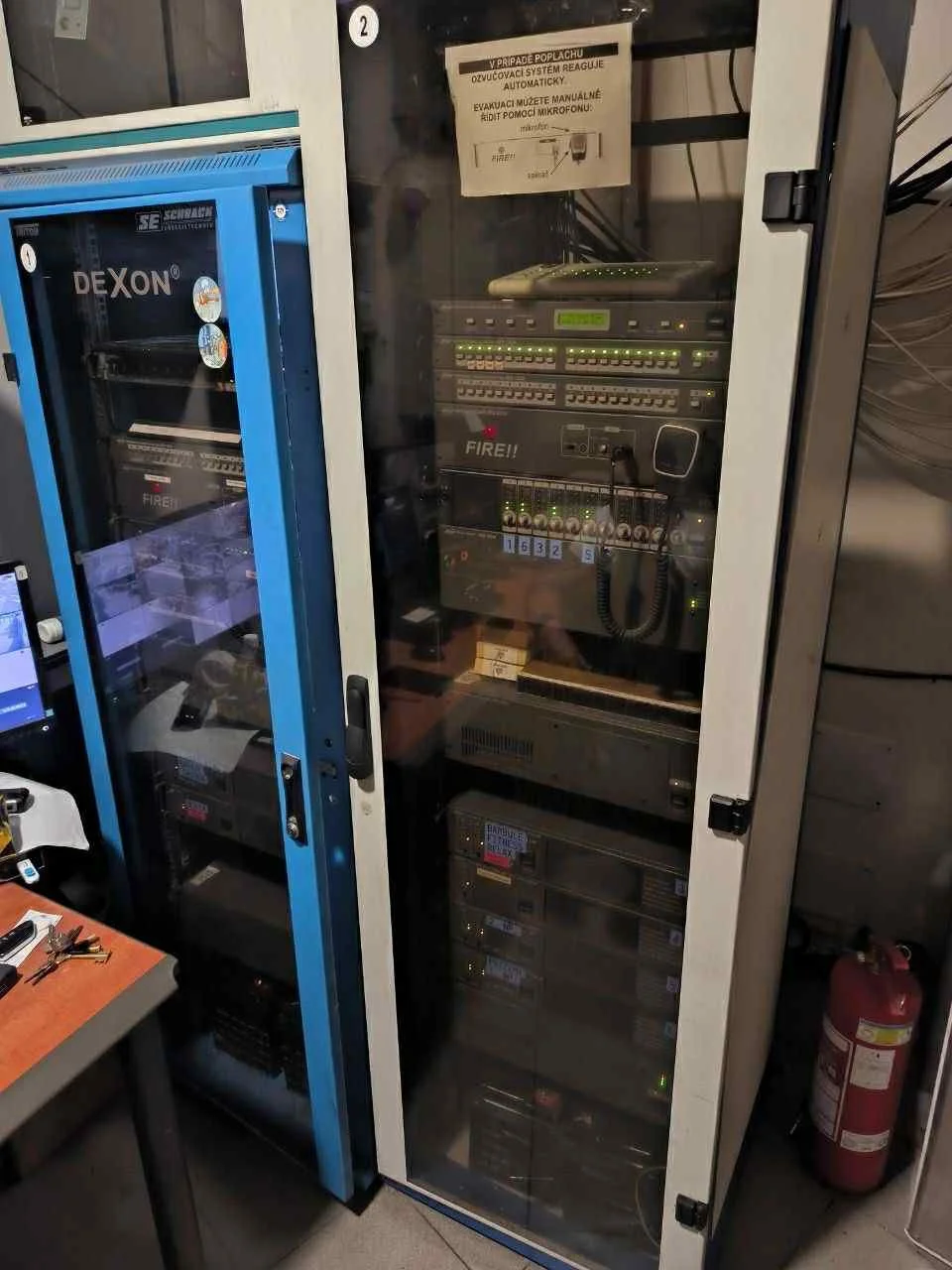 Revitalizace evakuačního rozhlasu, obchodní centrum Slovany