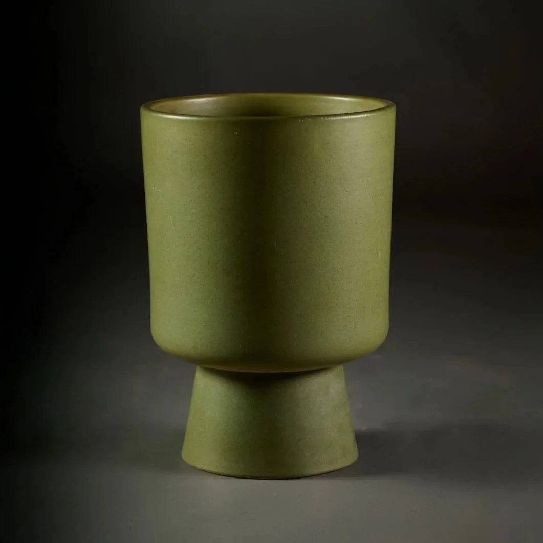 MALCOM LELAND GREEN CHALICE, GREEN