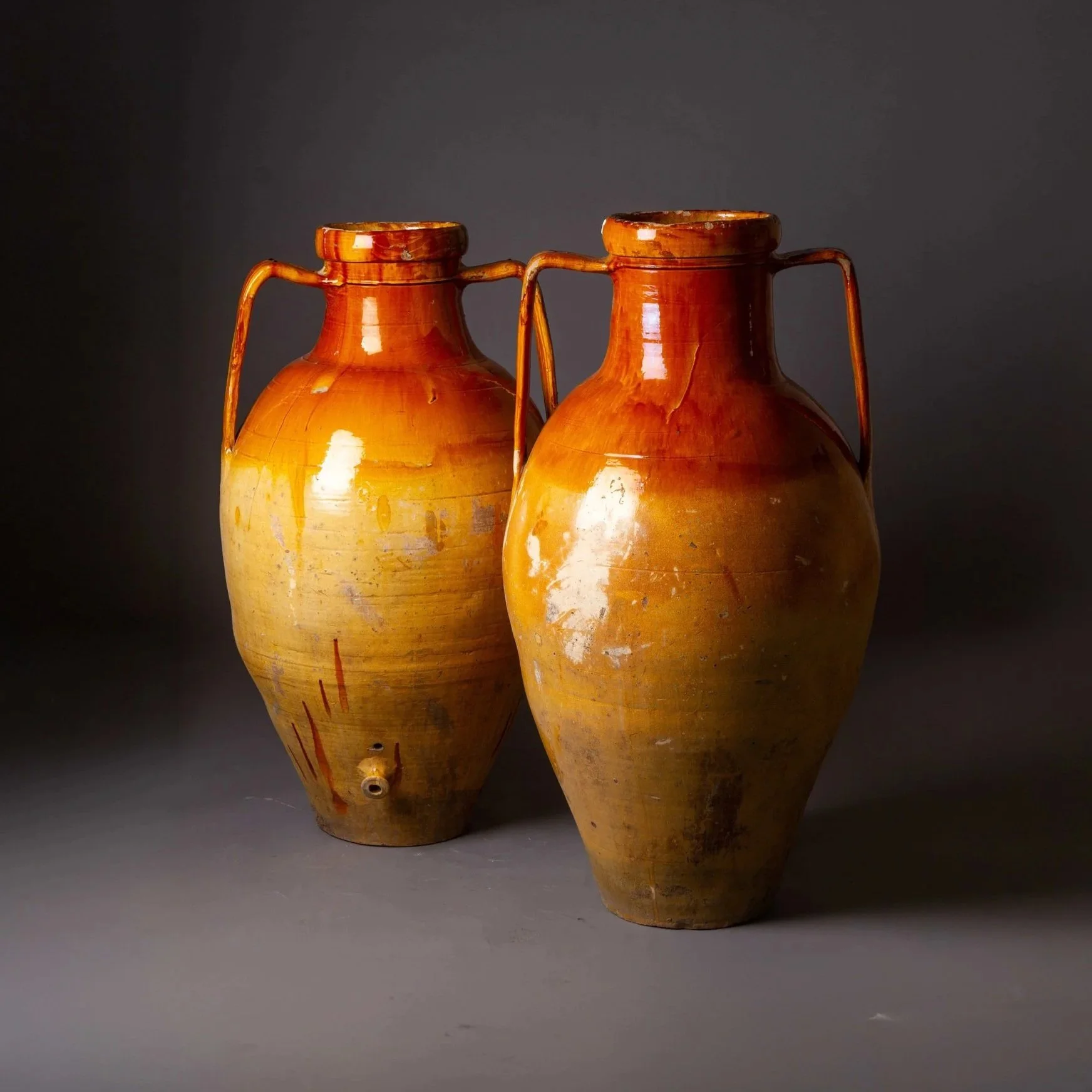 ITALIAN OLIVE JARS
