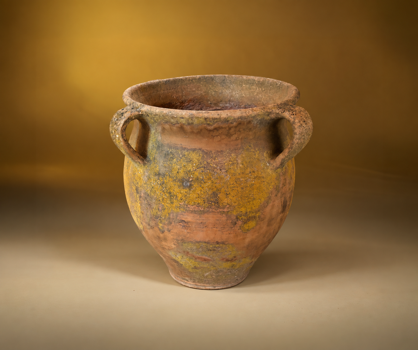 UNGLAZED SPANISH TERRA COTTA JAR