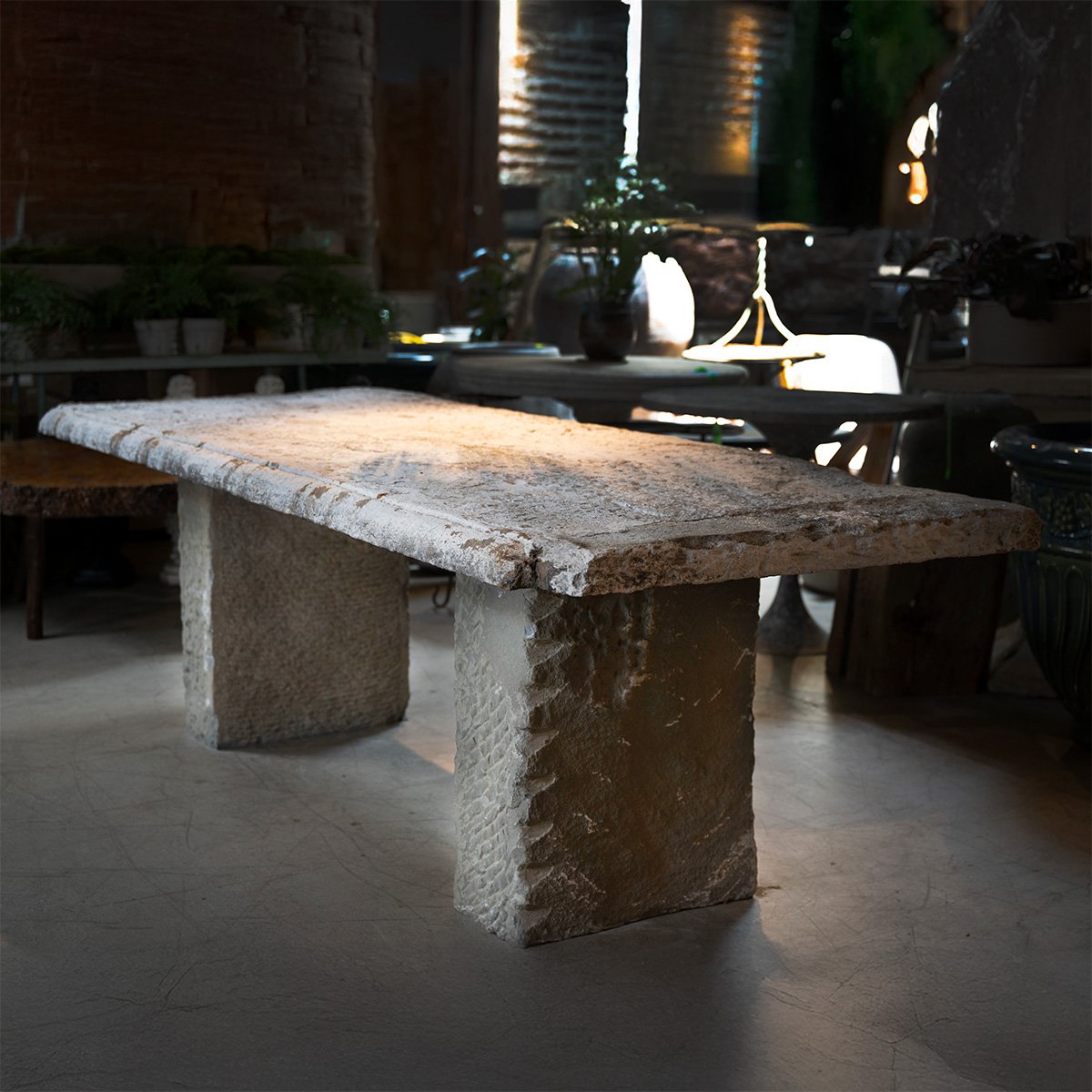 FRENCH STONE TABLE