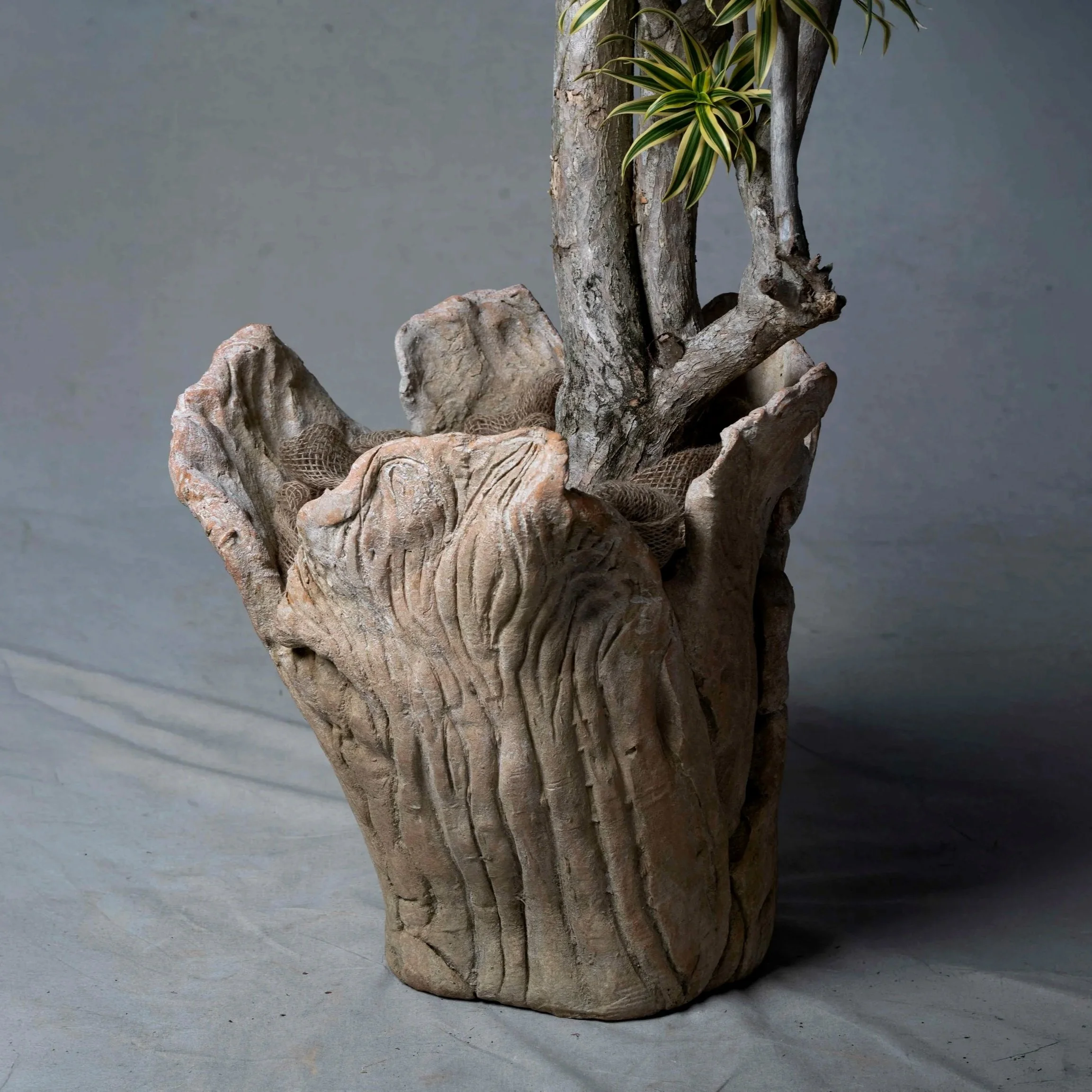 CABBAGE SHAPE MOULD TERRA COTTA PLANTERS